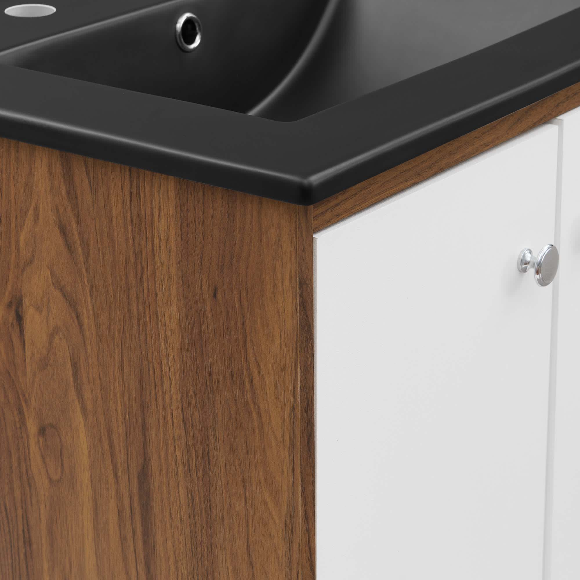 Modway EEI-5362-WHI-BLK Bath-Vanity-Combo - View #4