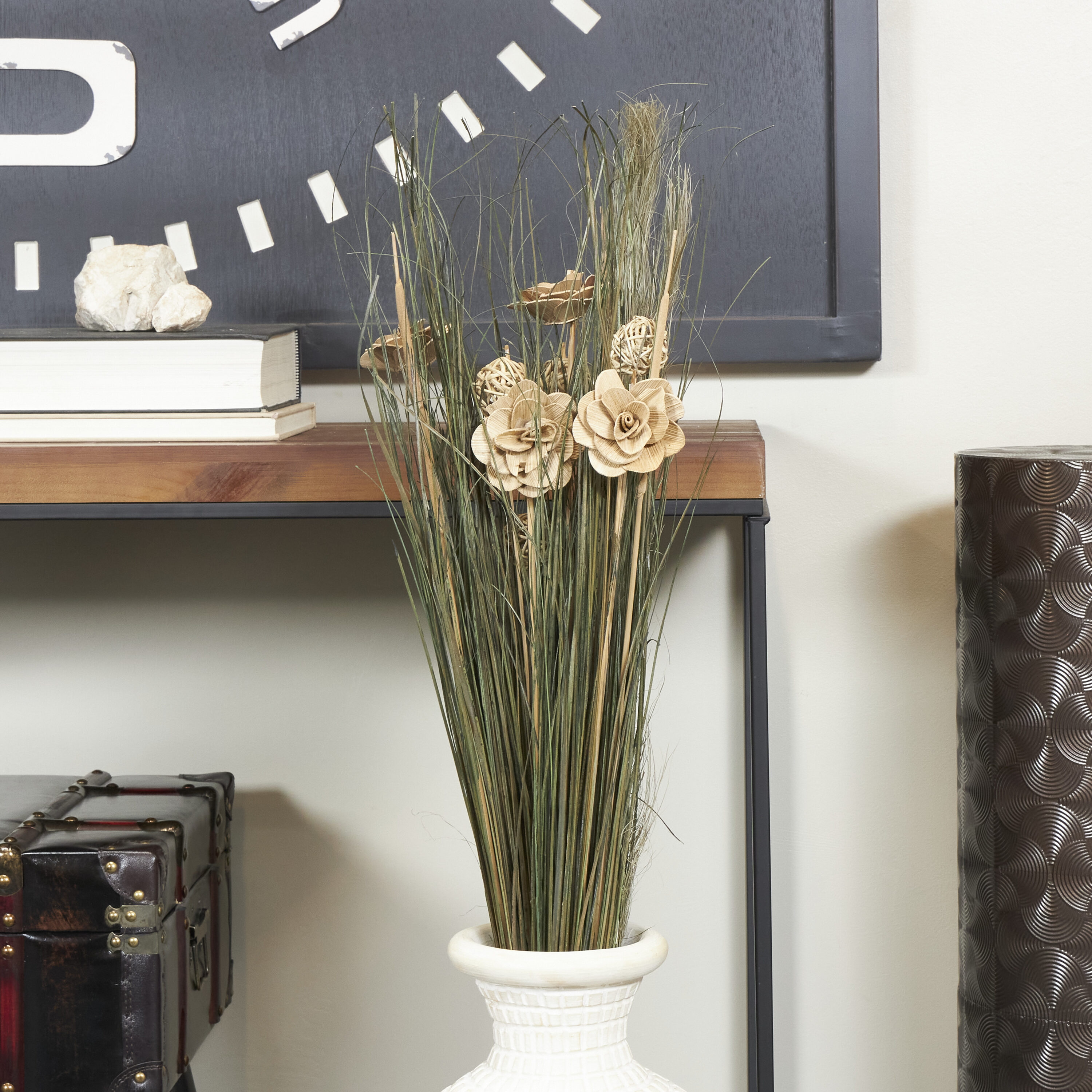 Grayson Lane 820060 40.5-Inches Brown Handmade Tall Floral Bouquet Indoor Floor Dried bouquet Artificial branch/stem