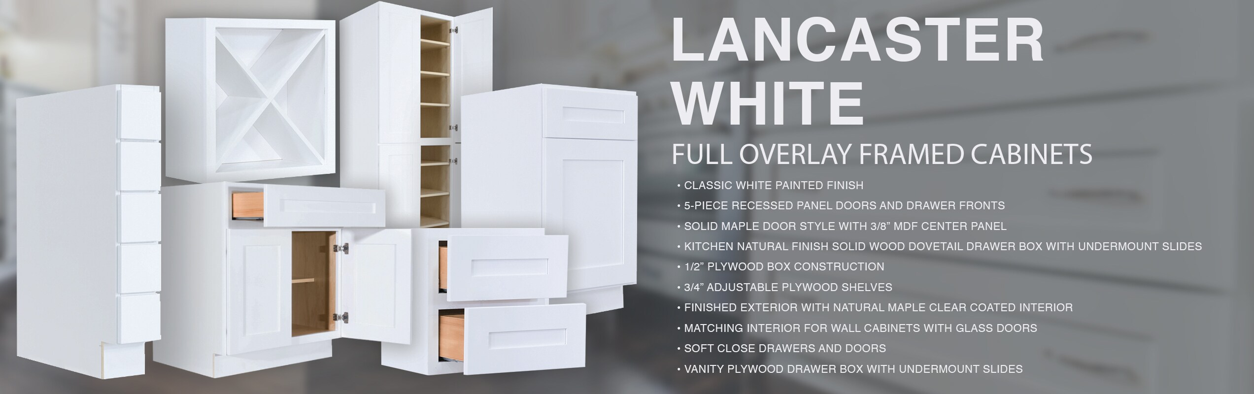LifeArt Cabinetry ALW-WMD1230 Cabinets-Kitchen - View #4