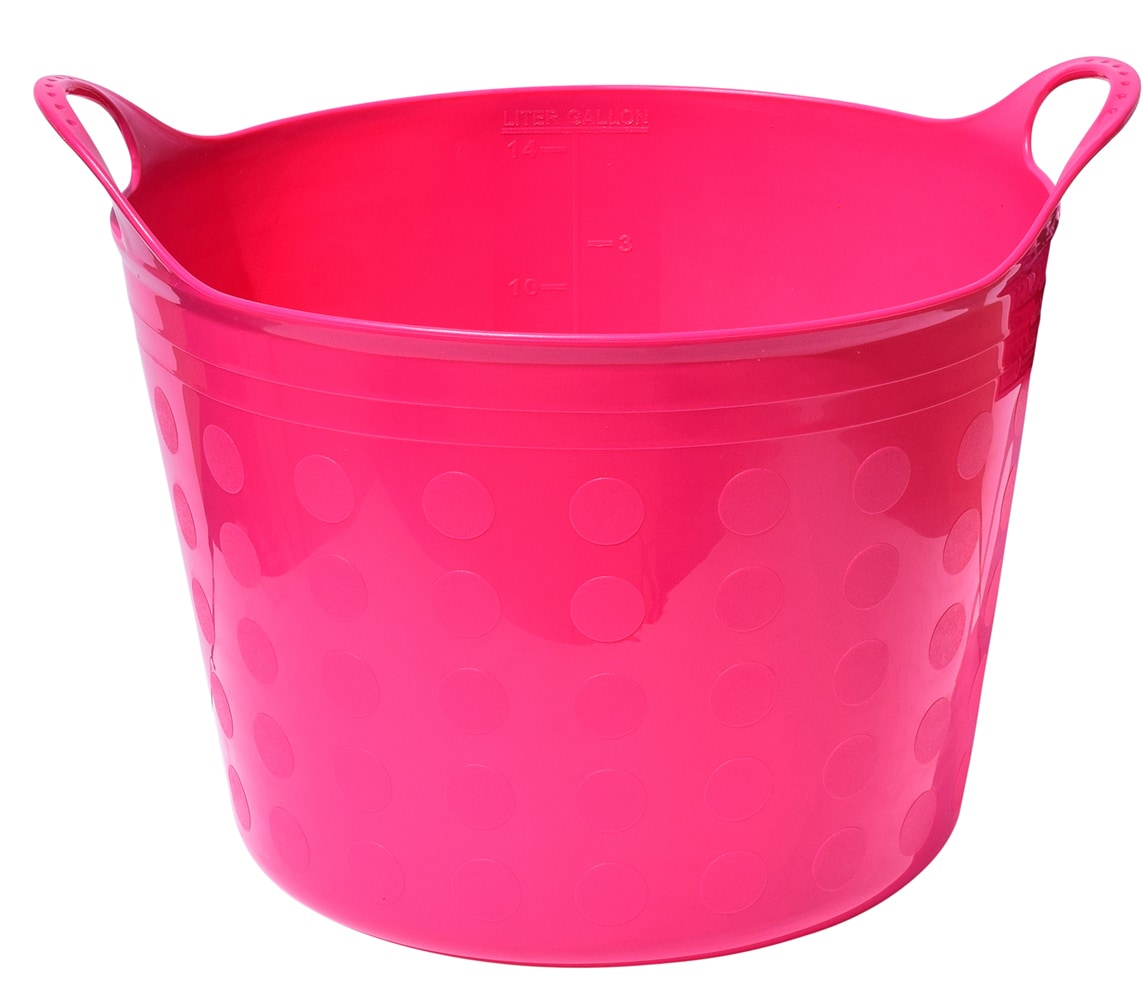 Tuff Stuff Products Flex Tubs (22-in W X 16.5-in H X 22-in D) Pink With 