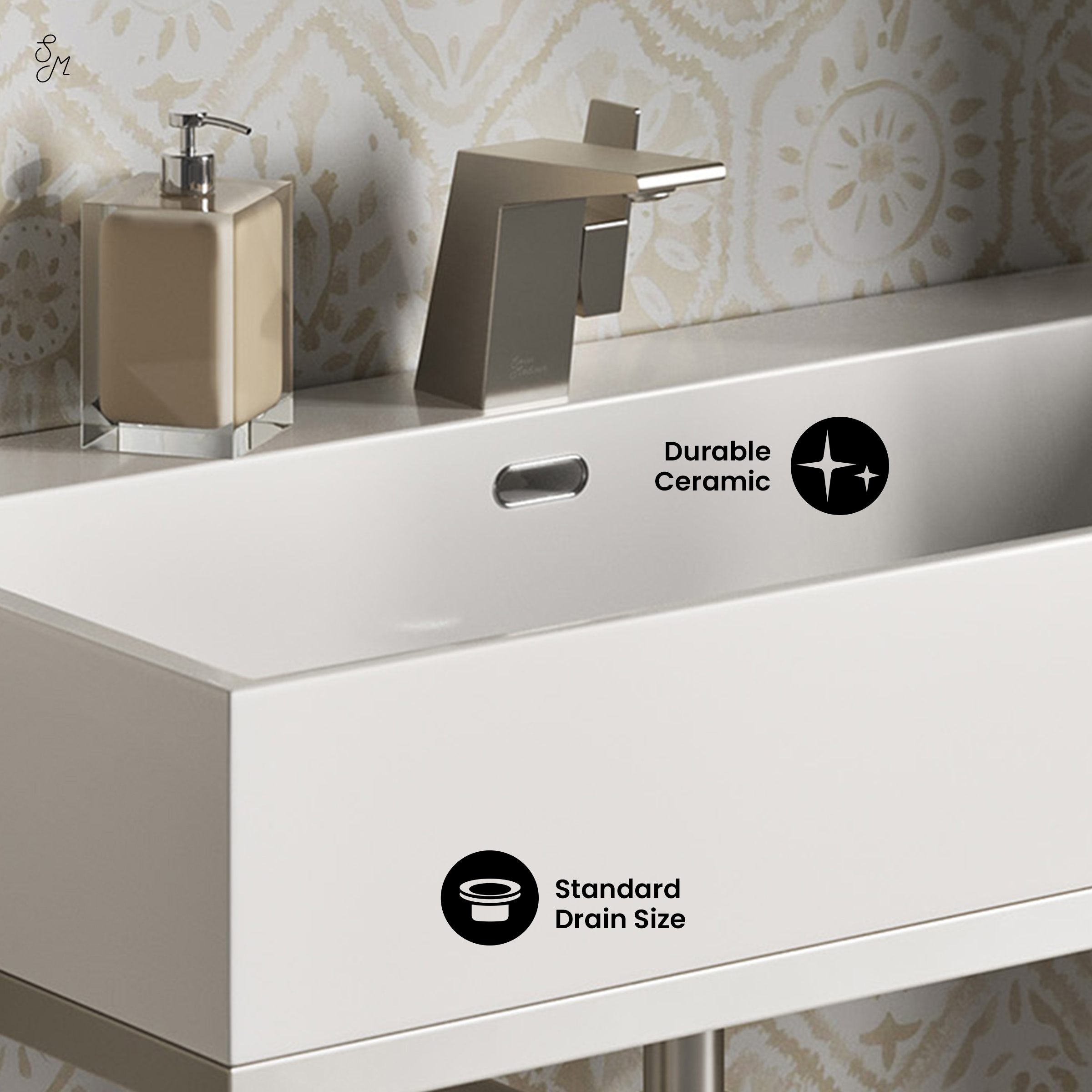 Swiss Madison SM-25-CSBAS14GS Console-Sinks - View #4