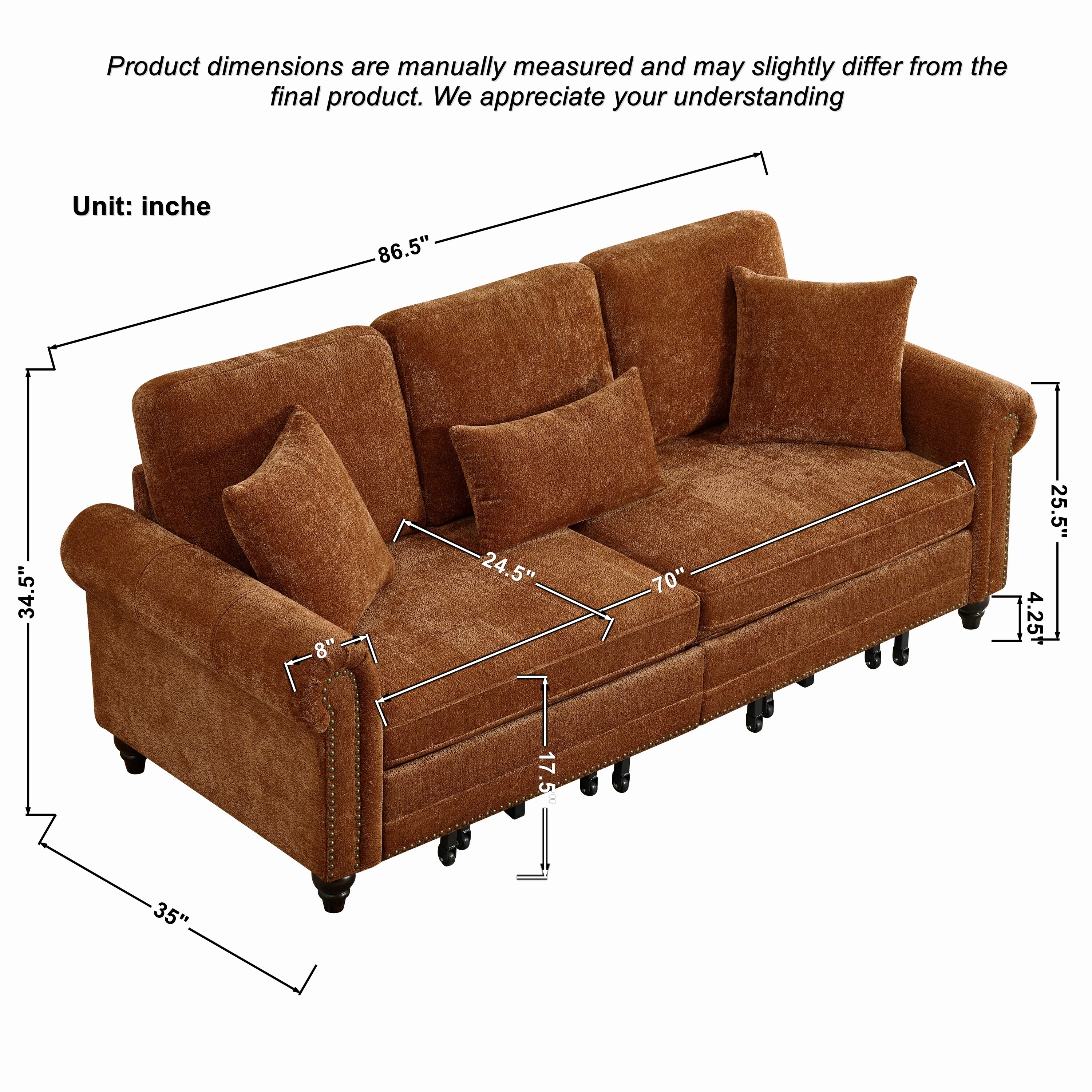 SINOFURN SYA3100075BG Sofas-Loveseats - View #3