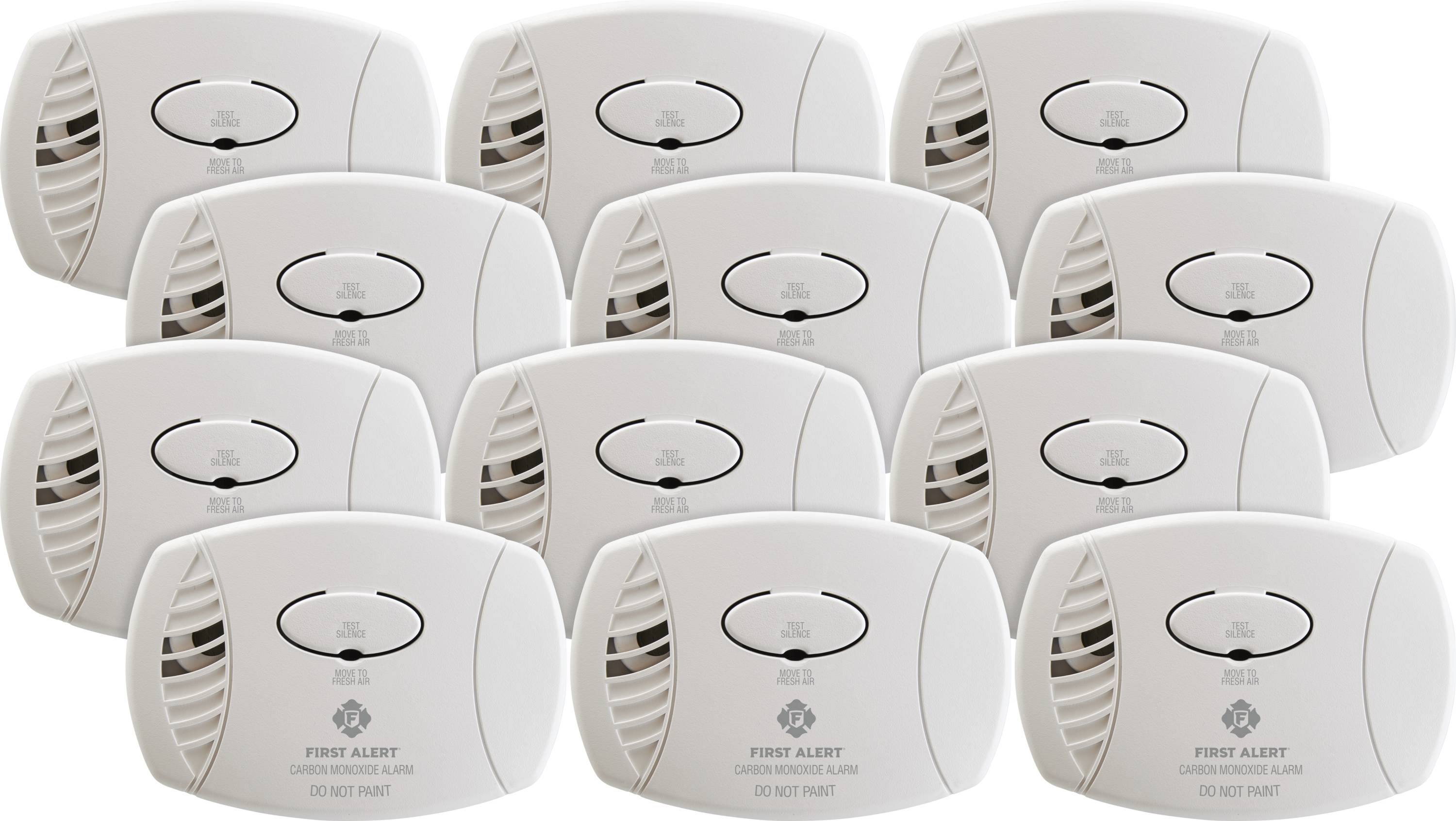12-Pack Plug-in Carbon Monoxide Detector in White | - First Alert 1040960