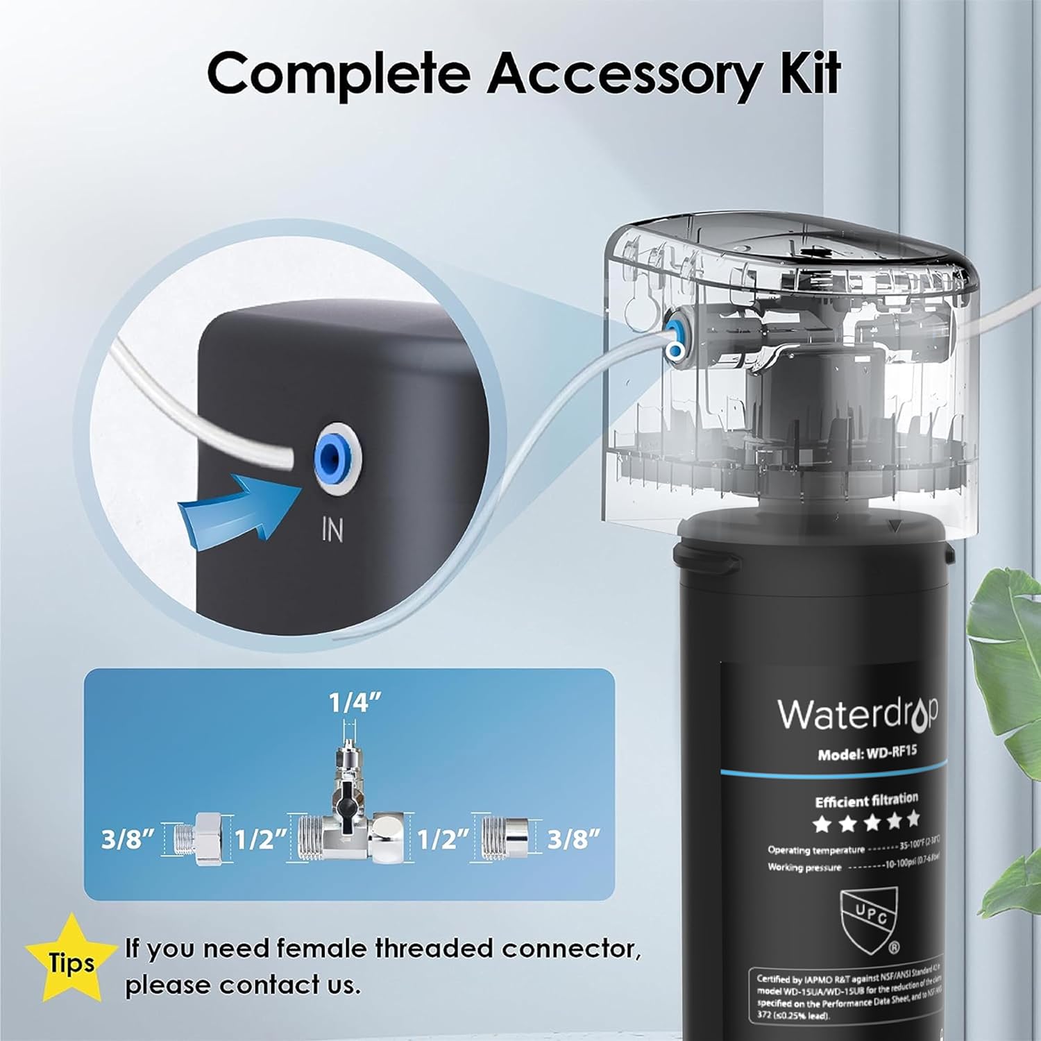 Waterdrop WD-15UB Under-Sink-Filtration-Systems - View #5