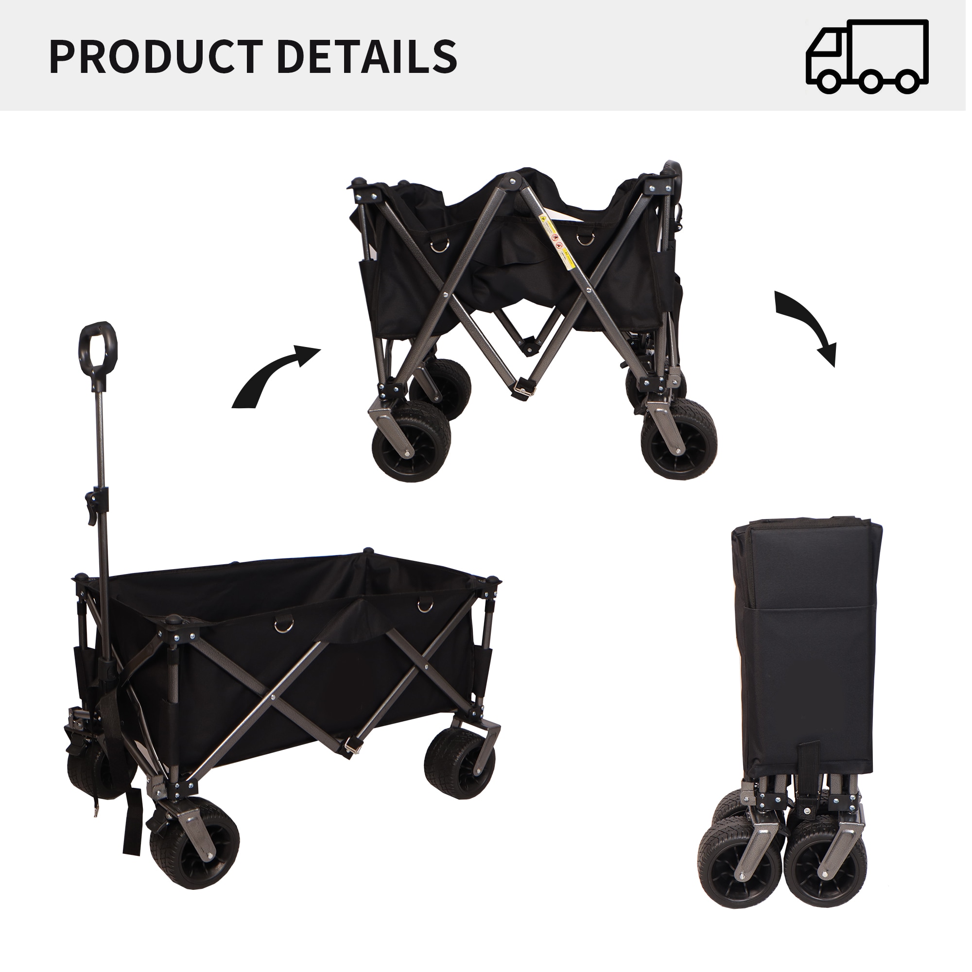 AHIOU HOME ZAZHG-P163962C Yard-Carts - View #6