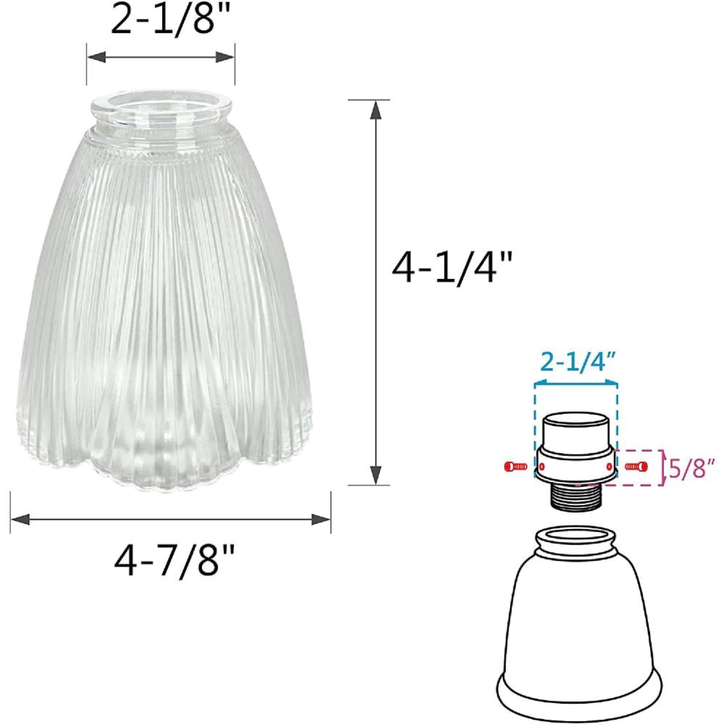 Aspen Creative Corporation 23061-4 Light-Shades - View #3