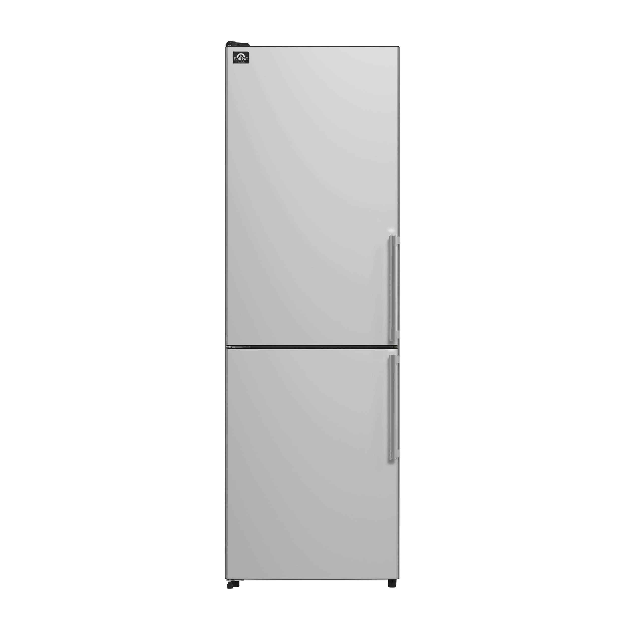 FORNO Guardia Left Swing 10.8-cu ft Standard-Depth Bottom-Freezer Refrigerator Stainless steel ) ENERGY STAR Certified #FFFFD1778-24LS
