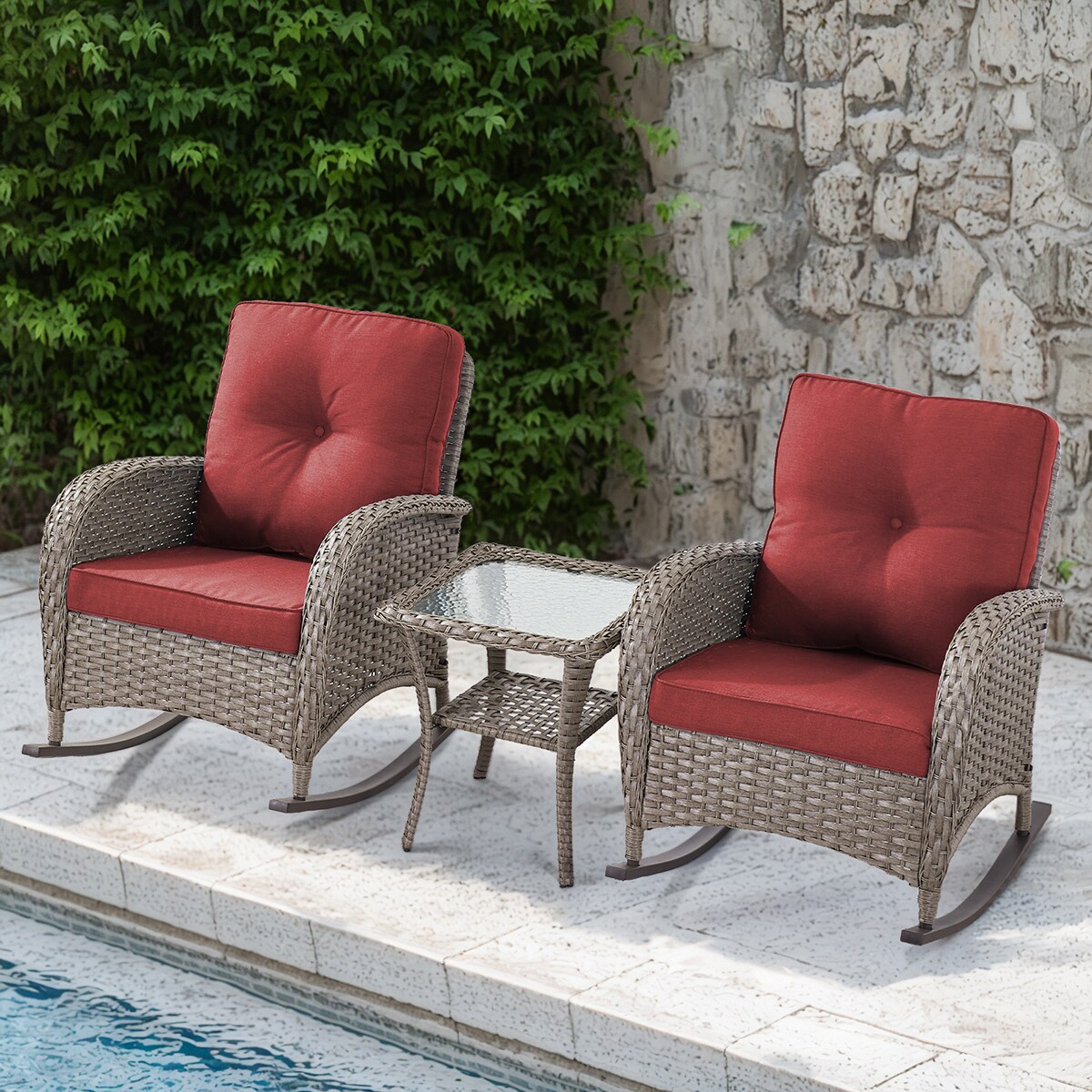 Rilyson FSKWGY3060-5 Patio-Chairs - View #2