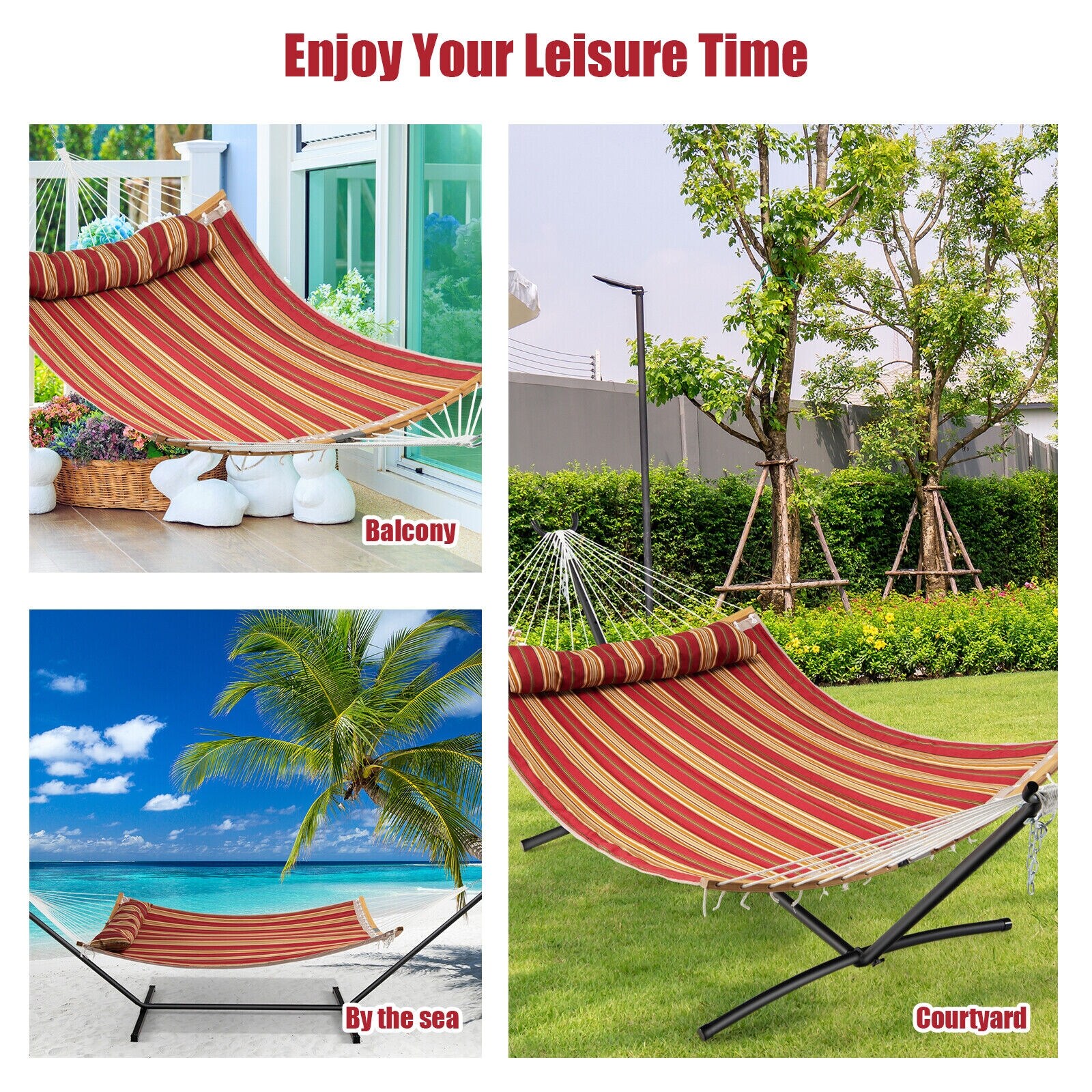 WELLFOR TDG10458RE hammocks - View #5