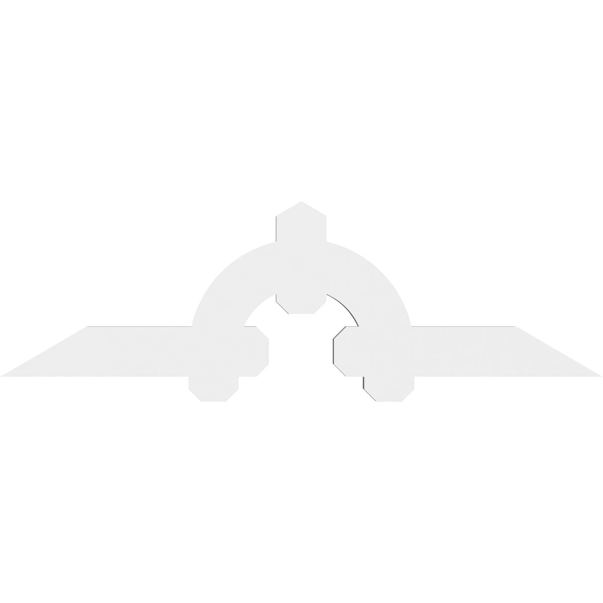 Ekena Millwork GBP048X14X0204ERI00 Exterior-Brackets-Braces - View #2