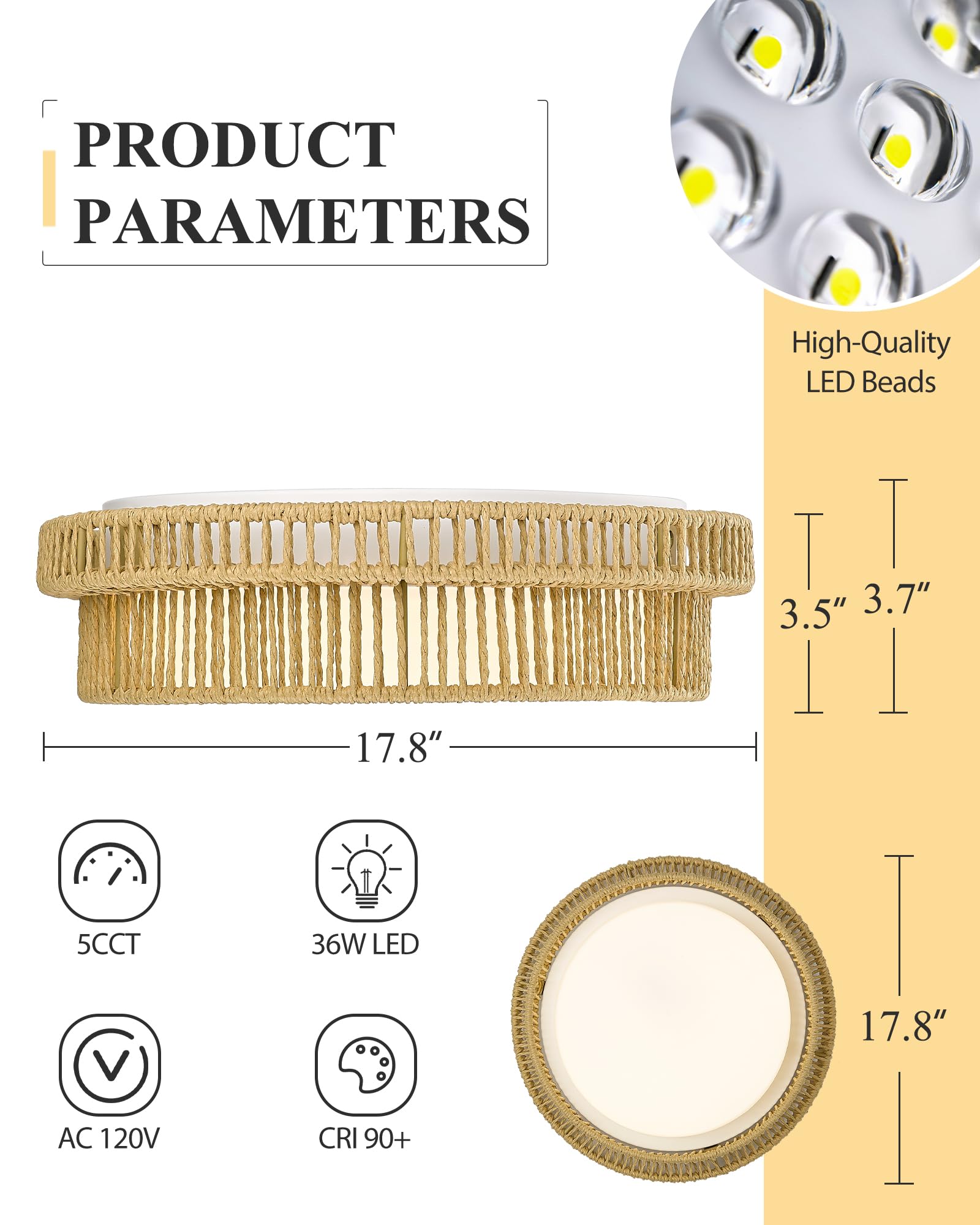 LTMATE LS5HYS78LF-LED flushmounts - View #2