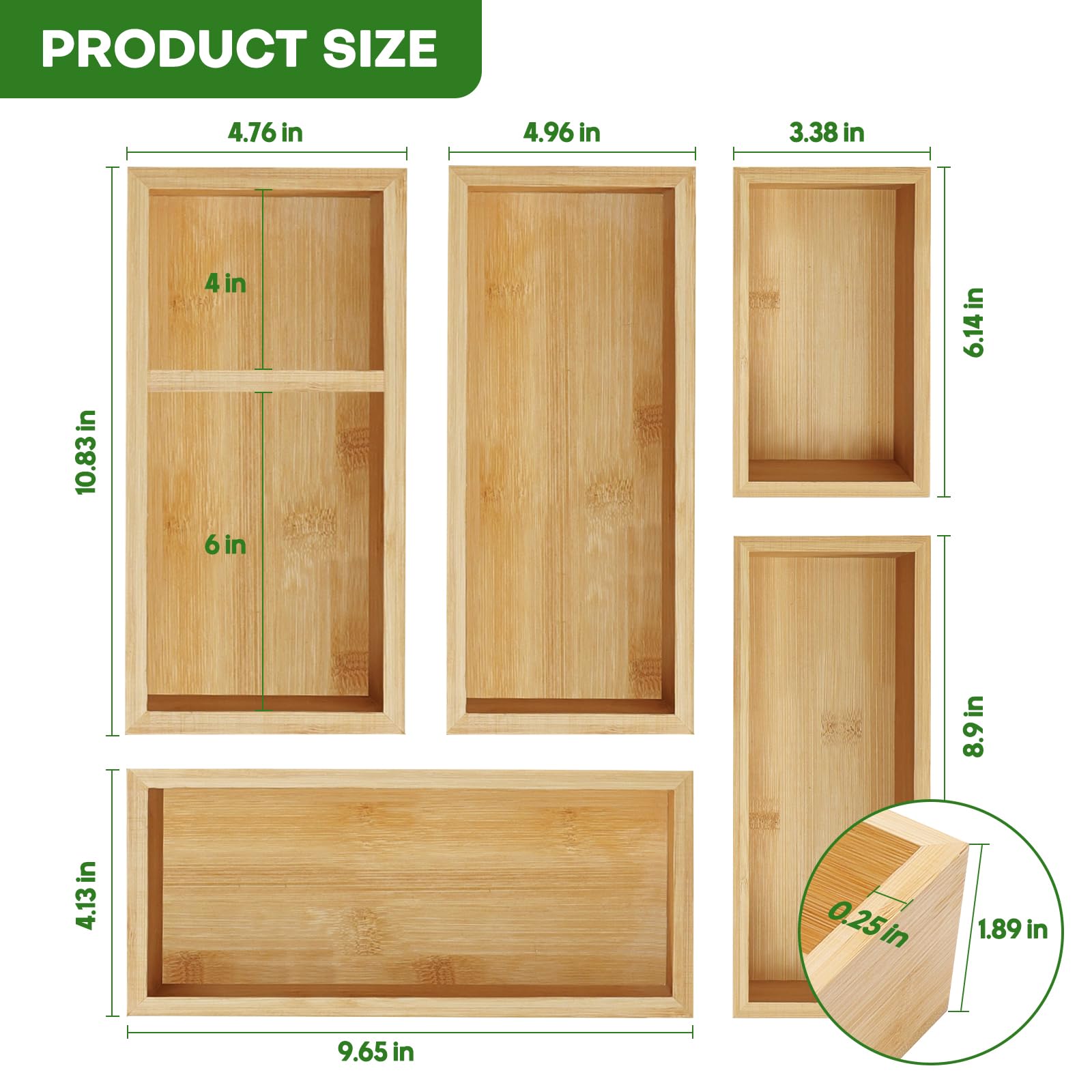 UUDULY LUU0707U029 Drawer-Organizers - View #3