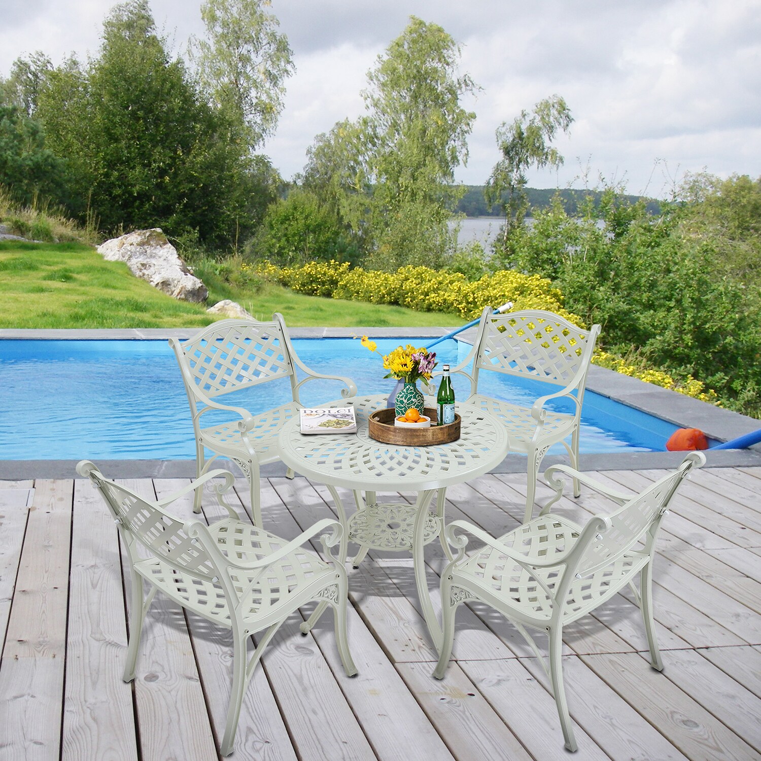 GZMR ZF6020CT-WHGZ Patio-Dining-Sets - View #3