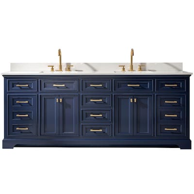 Double Sink Bathroom Vanity, What Is The Size Of A Double Sink Vanity
