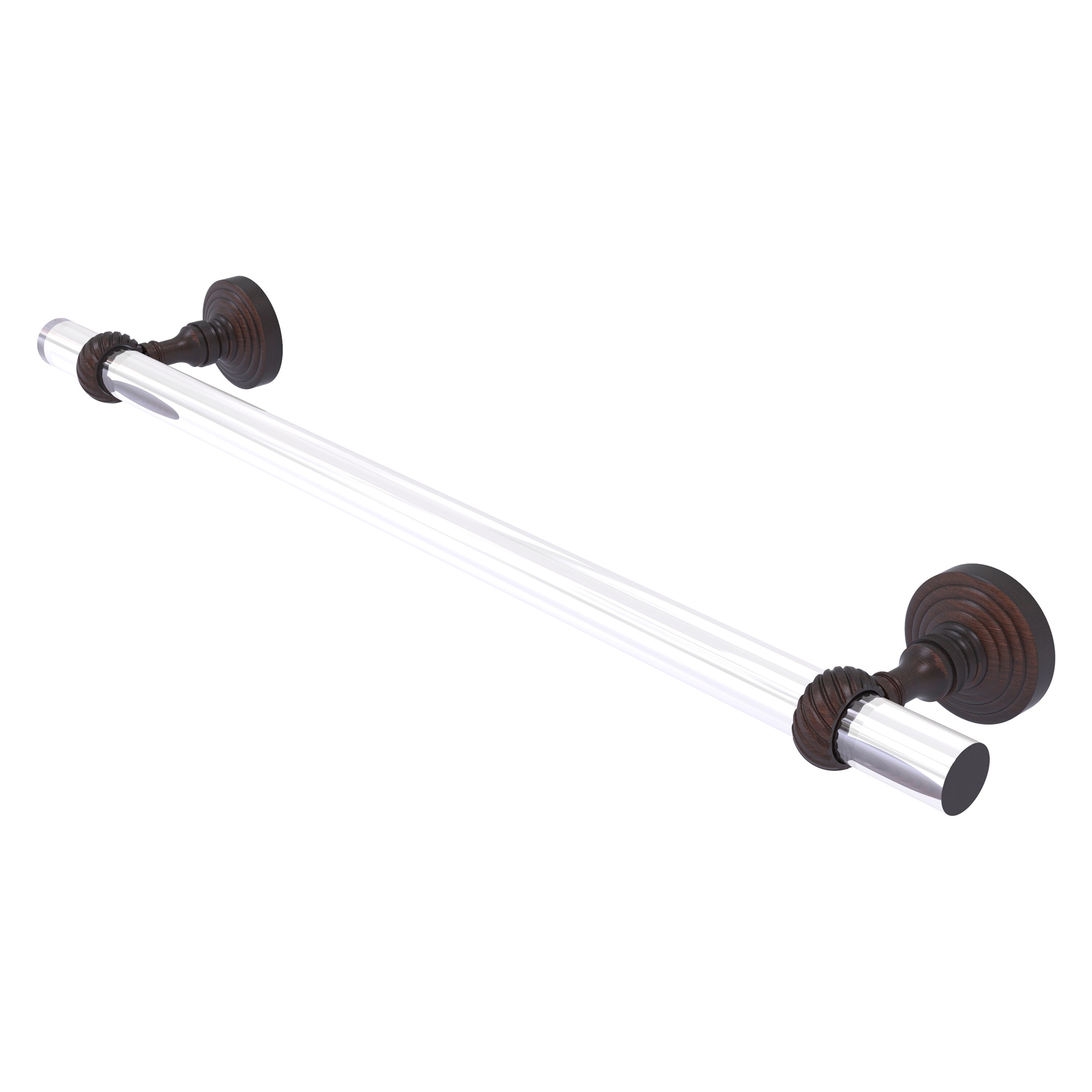 Allied Brass PG-41T-36-VB Pacific Grove 36-in Venetian Bronze Wall mount Single Towel Bar