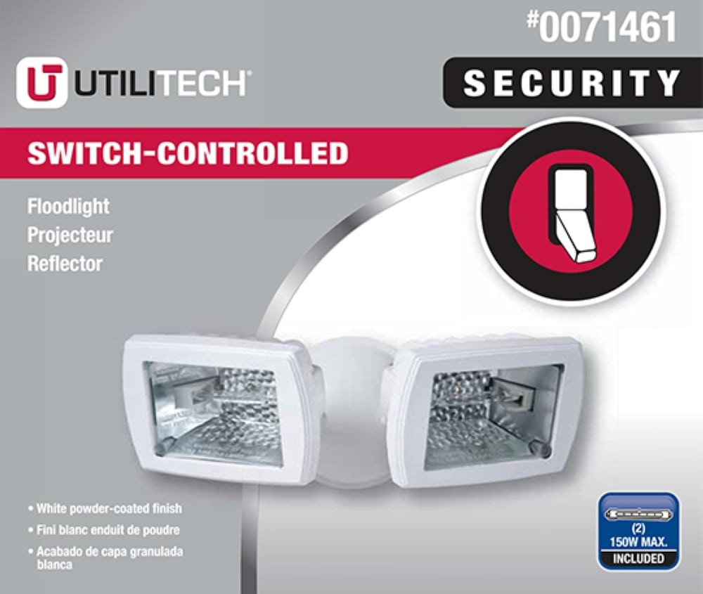 Utilitech TMQ150WUT Switch-Controlled-Floodlights - View #4