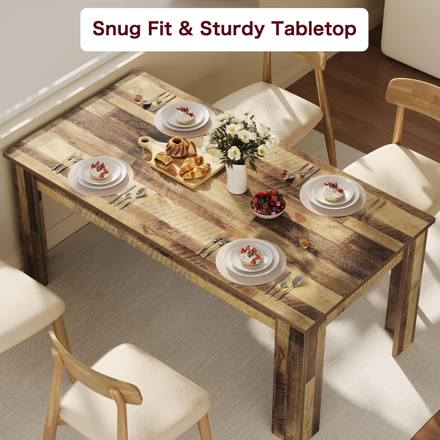 WhizMax XSN-PHO-16F2-BR18 Dining-Tables - View #5