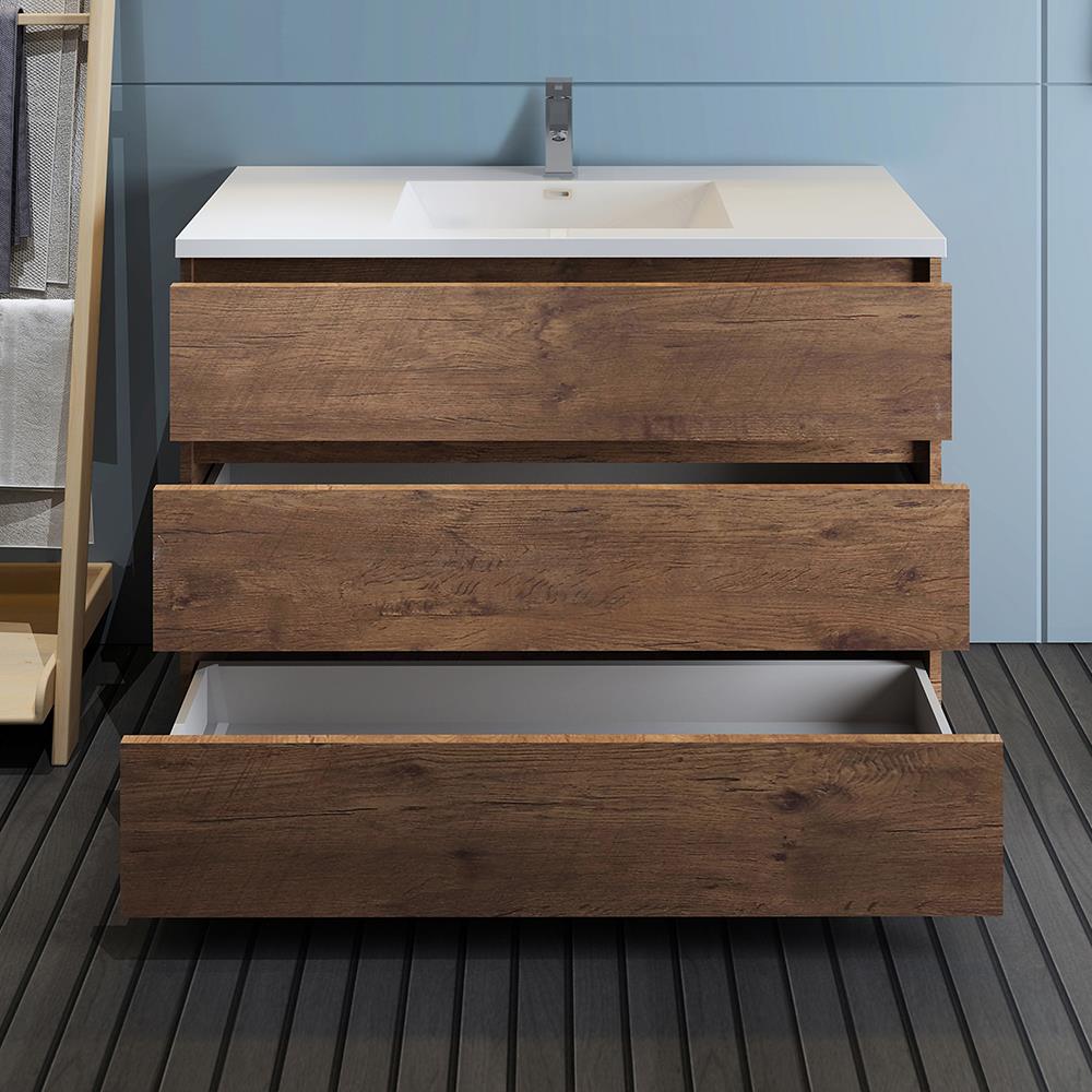 Fresca FCB9348RW-I Bath-Vanity-Combo - View #5