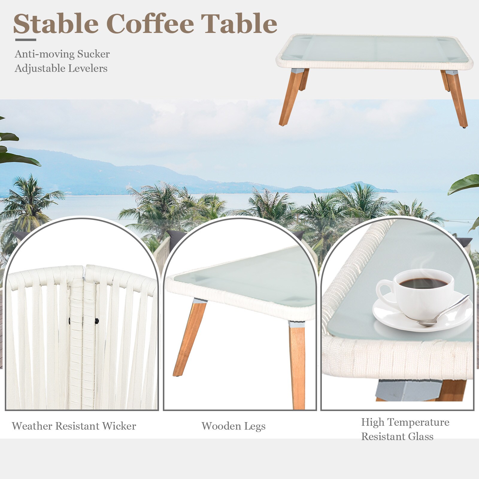 Winado LO1G56000731+732 Patio-Conversation-Sets - View #5