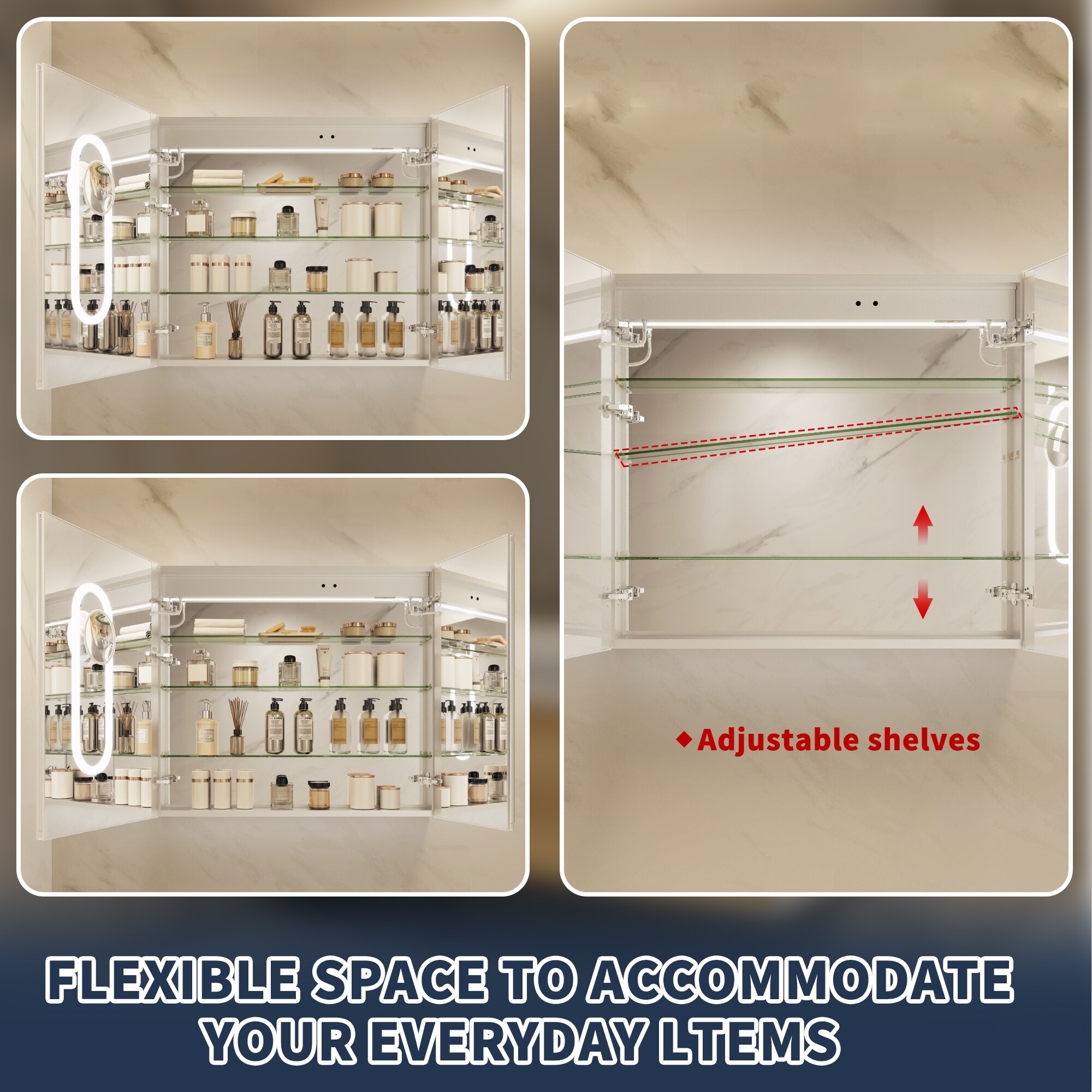 ExBrite MC3032V12DX Bathroom-Medicine-Cabinets - View #12