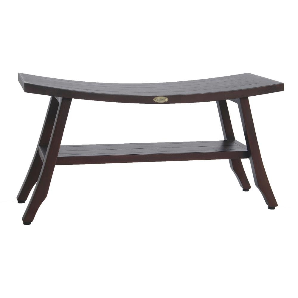 DecoTeak DT176 Woodland Brown Teak Freestanding Shower bench