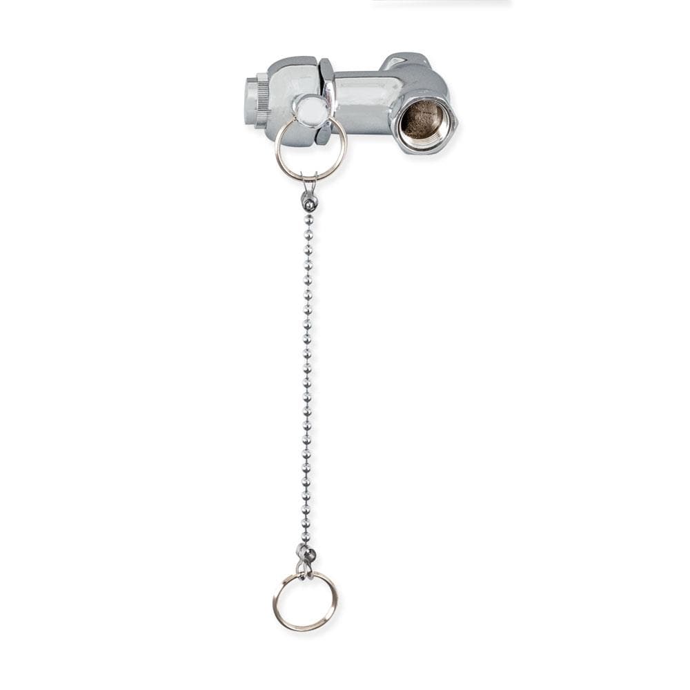Chrome Brass Self-Closing Pull Chain Shower Valve