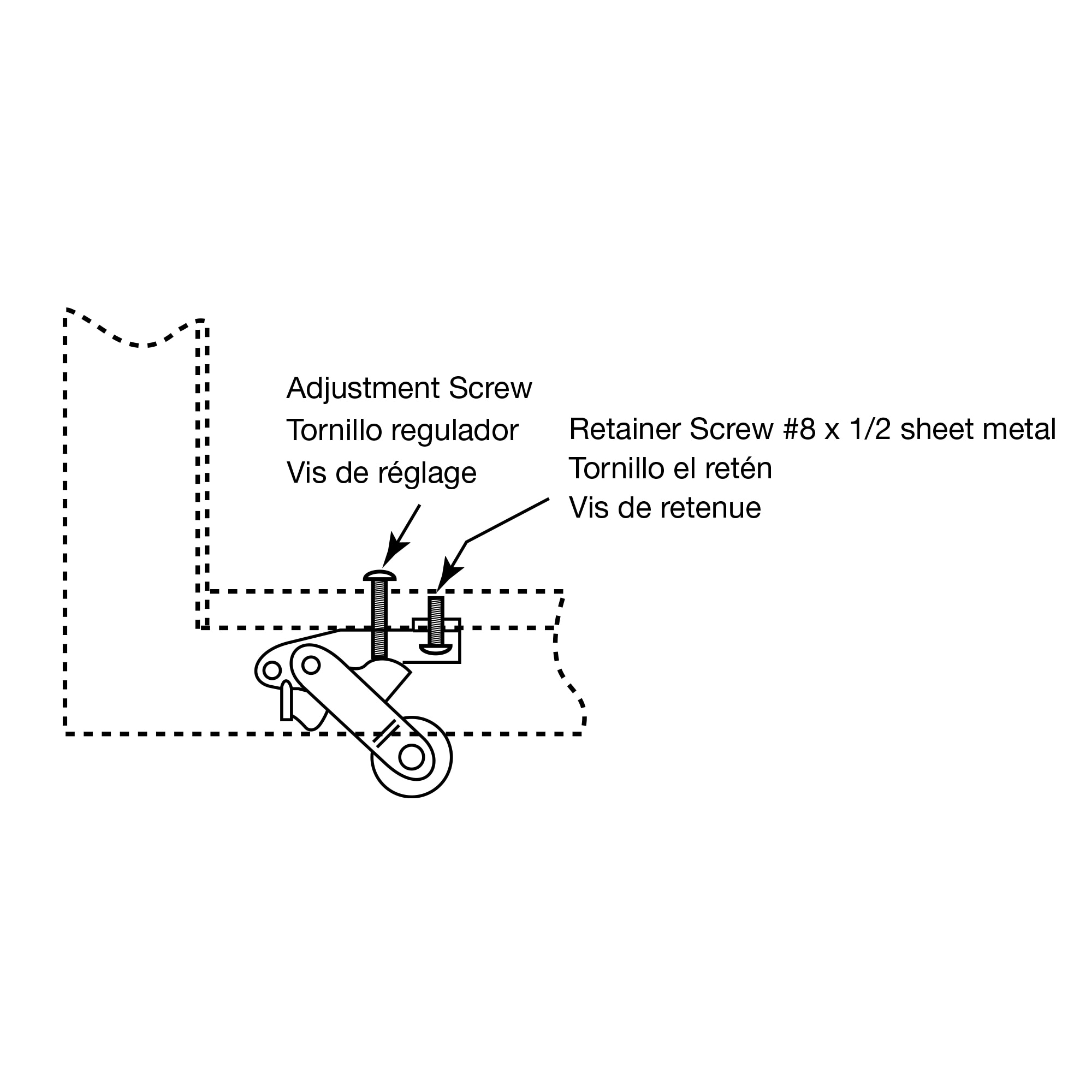Prime-Line B 641 Sliding-Screen-Door-Rollers-Assem - View #4