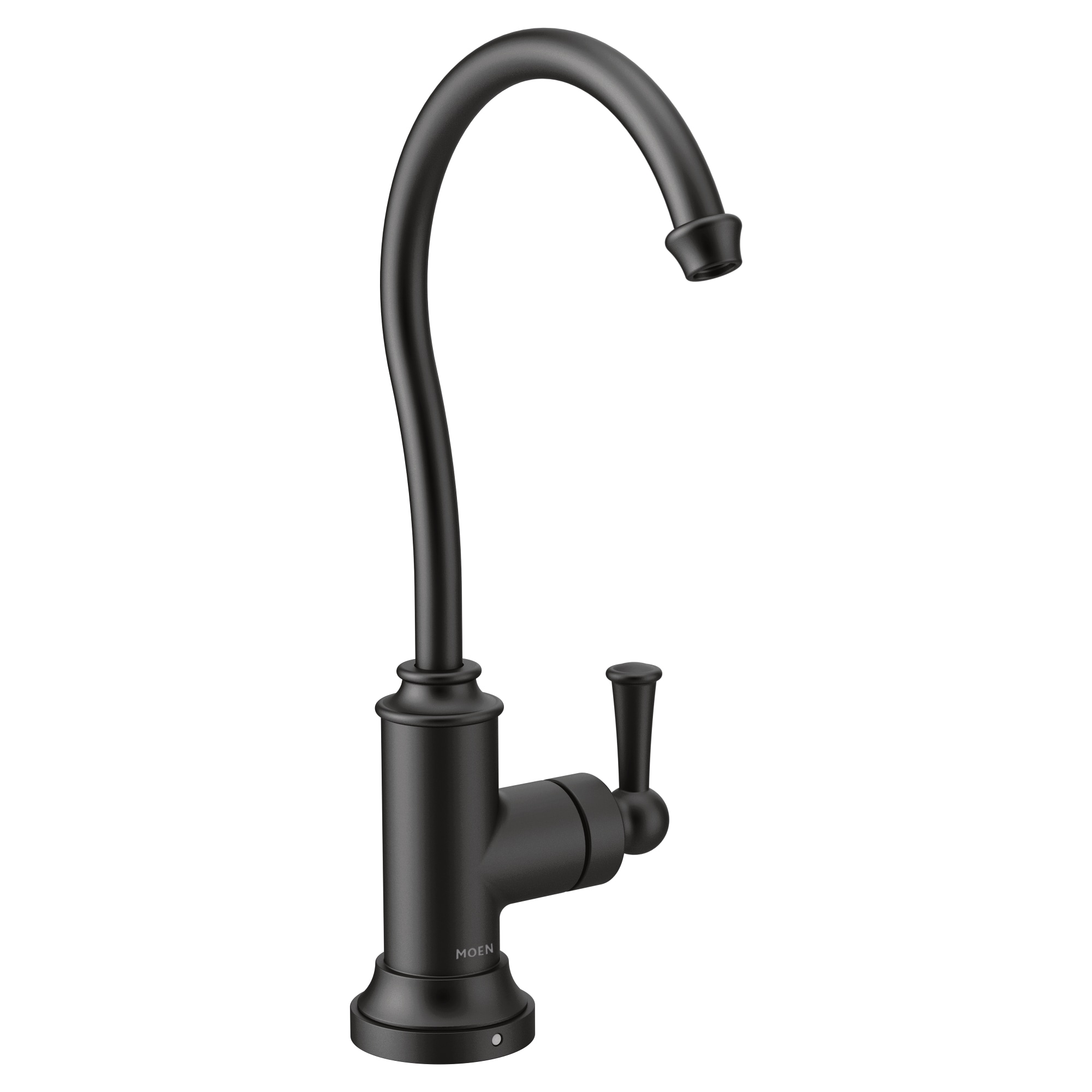 Moen S5510BL Sip Matte Black Single Handle Deck-mount Kitchen Faucet