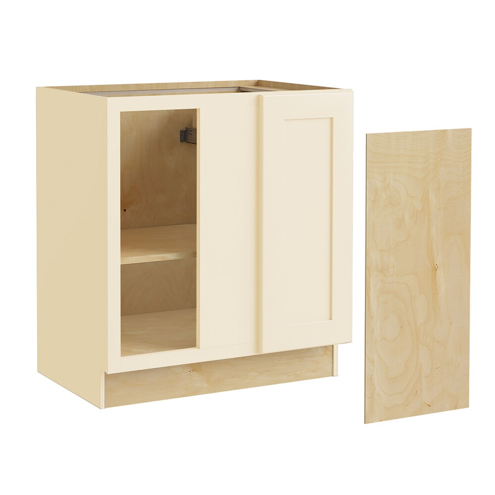 Norfolk Assembled 39 in. W x 34.5 in. H x 24 in. D Plywood Sink Base Cabinet in Painted White