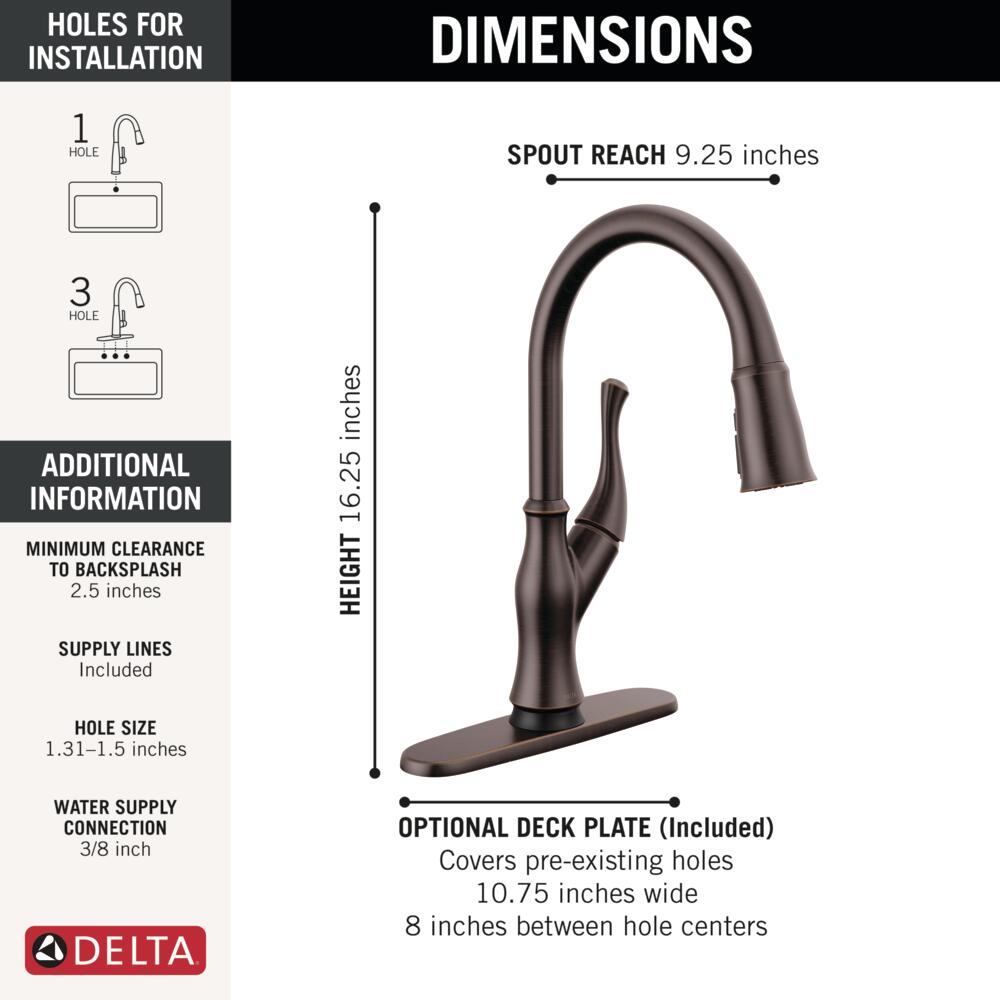 Delta 19888TLZ-RB-DST Kitchen-Faucets - View #6