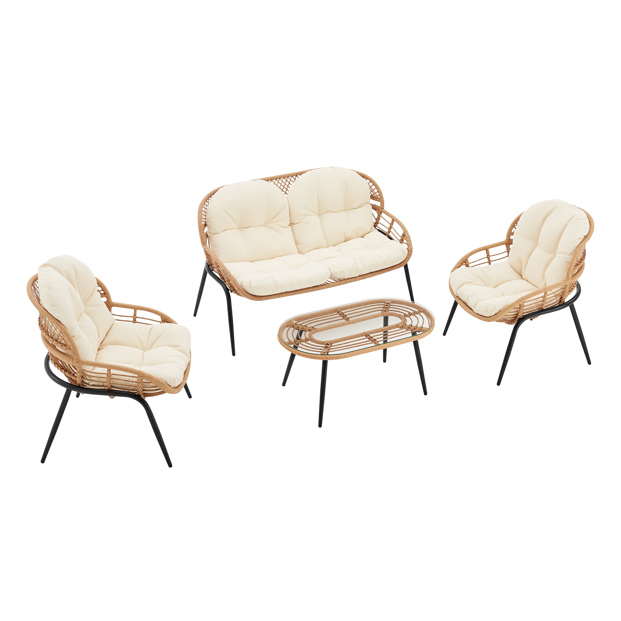 Manhattan Comfort OD-CV022-CR Patio-Conversation-Sets - View #8