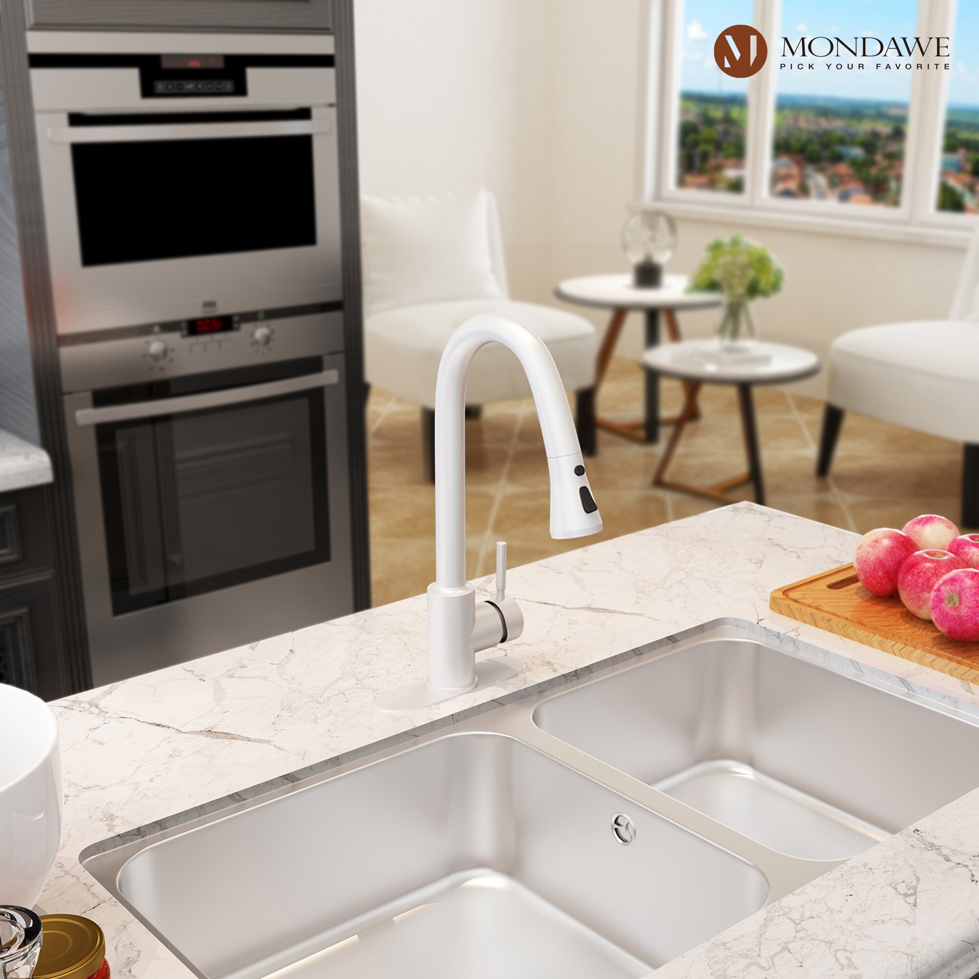 Mondawe OR-2806WF-DG Kitchen-Faucets - View #2