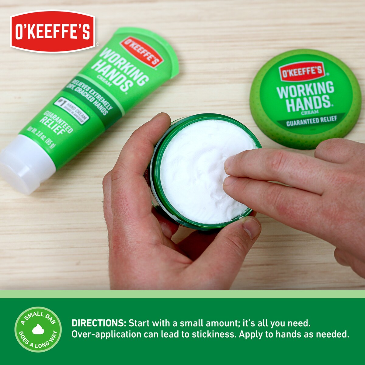 O'Keeffes Working Hands Hand Cream - 3.4oz Jar