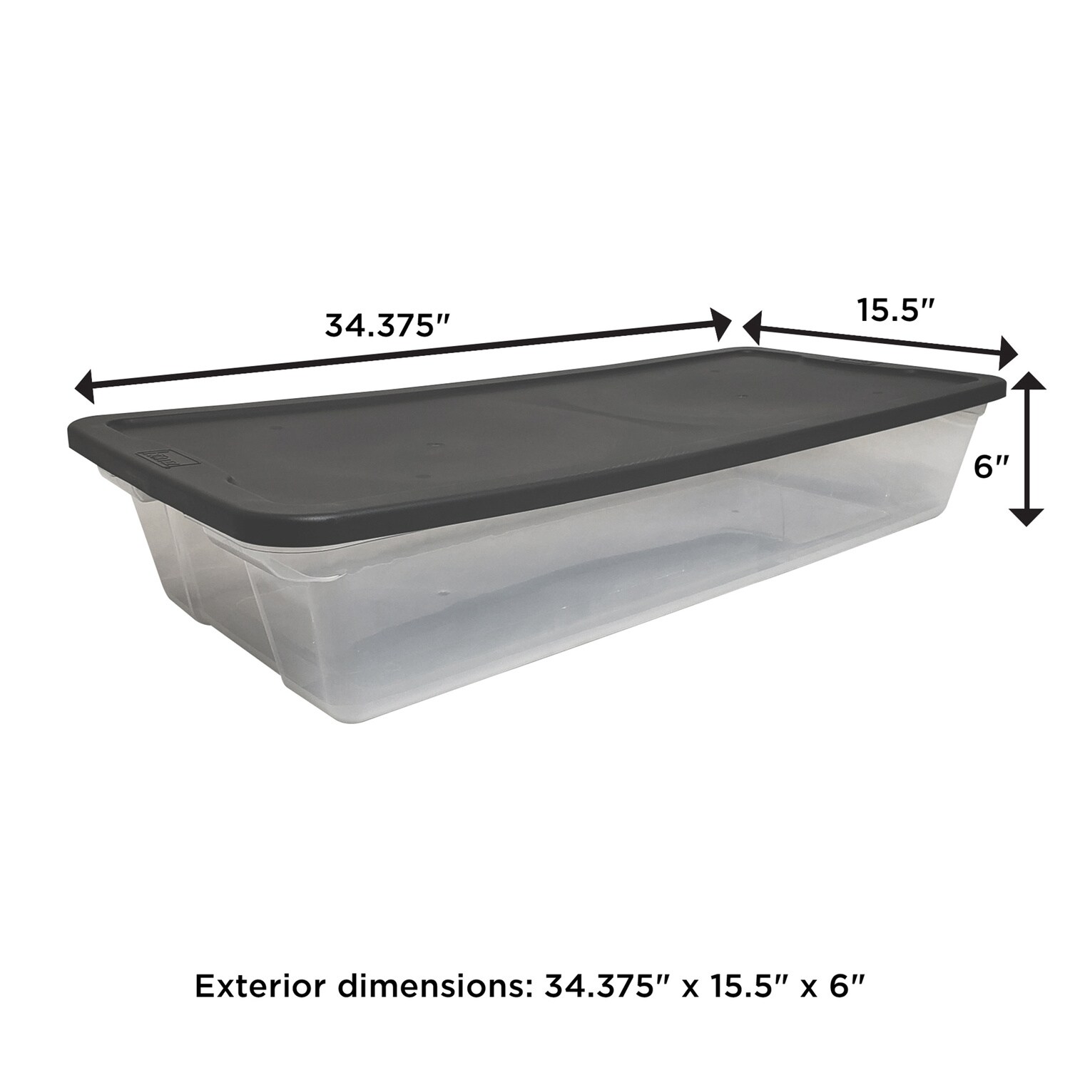 Homz Products 324384 Plastic-Storage-Totes - View #8