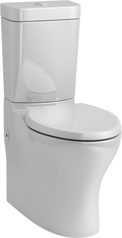 KOHLER Persuade Circ Ice Grey Dual Flush Elongated Comfort Height 2 ...