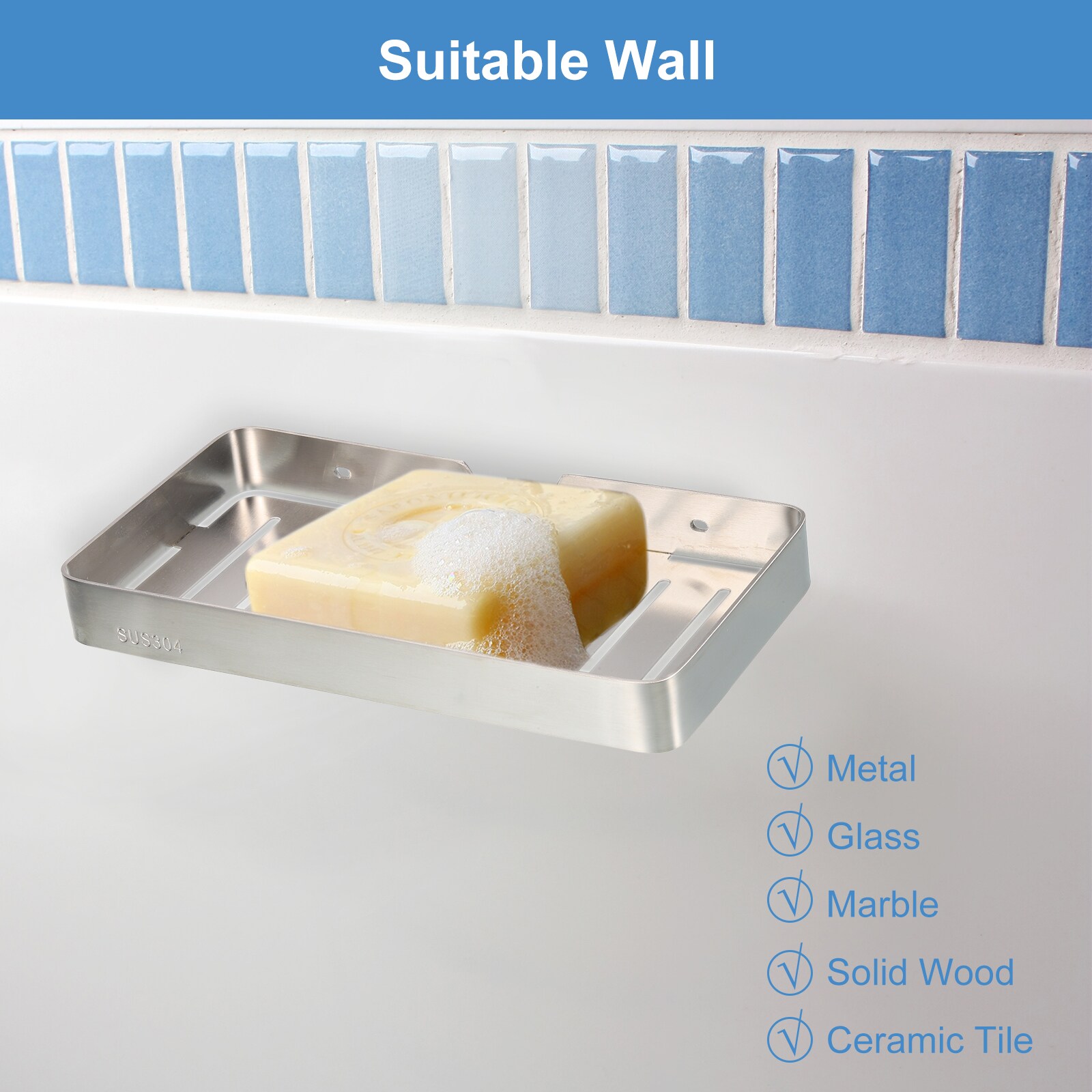 Unique Bargains S25112601UX1306 Soap-Dishes - View #5
