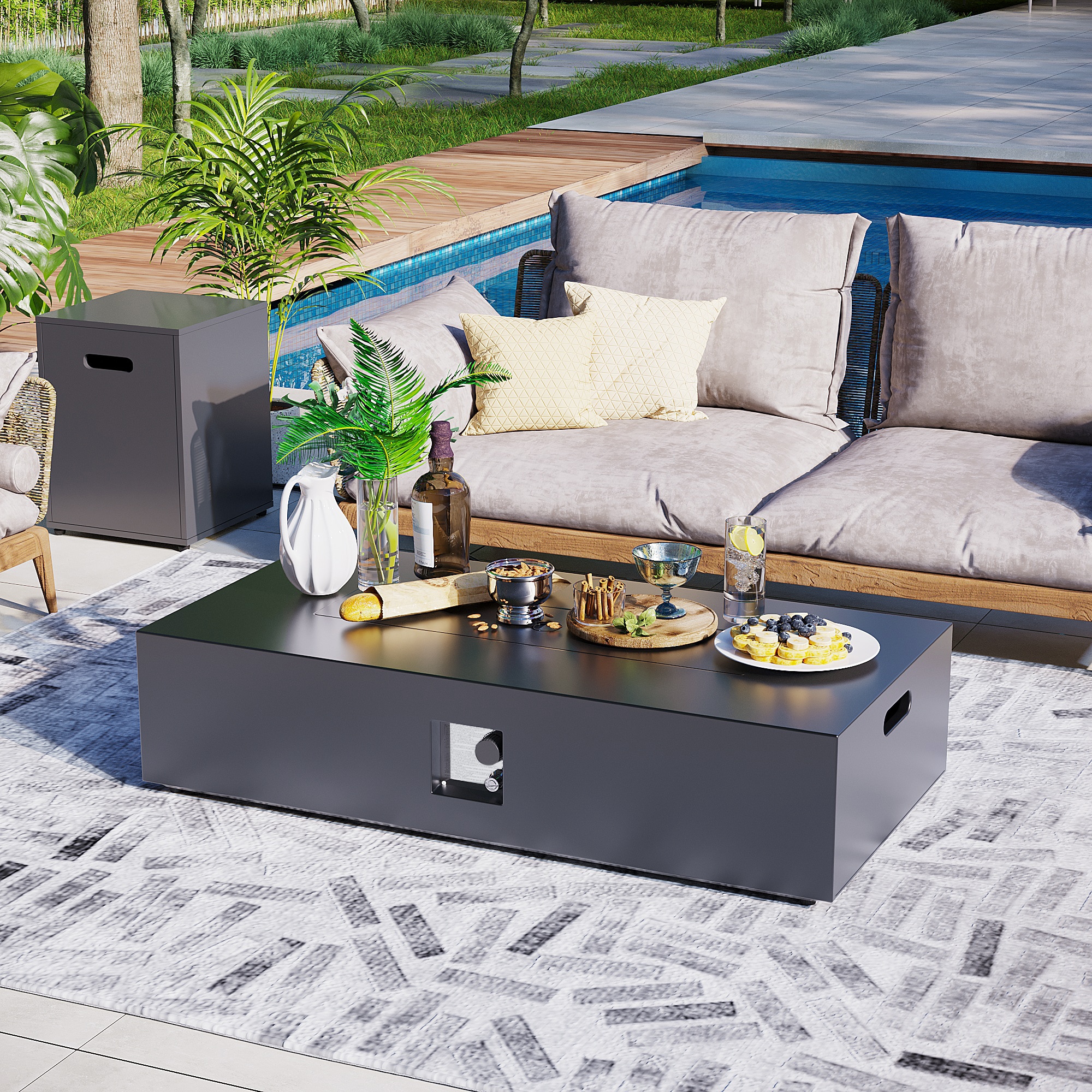 Patio Watcher 56TP-GREY-DK-KDWST Outdoor-Gas-Firepits - View #3