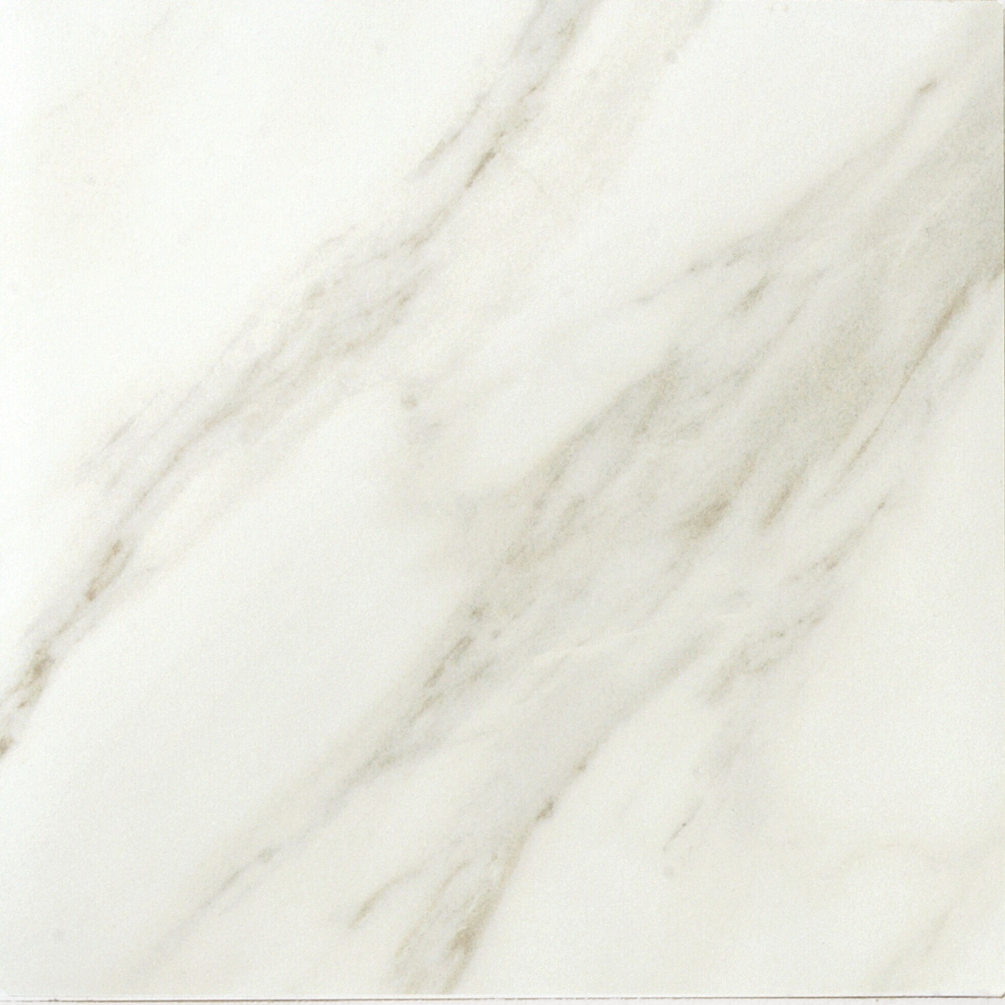 American Olean Mirasol Bianco Carrara 12-in x 12-in Glazed Porcelain Stone Look Floor and Wall Tile (12.22-sq. ft/ Carton)