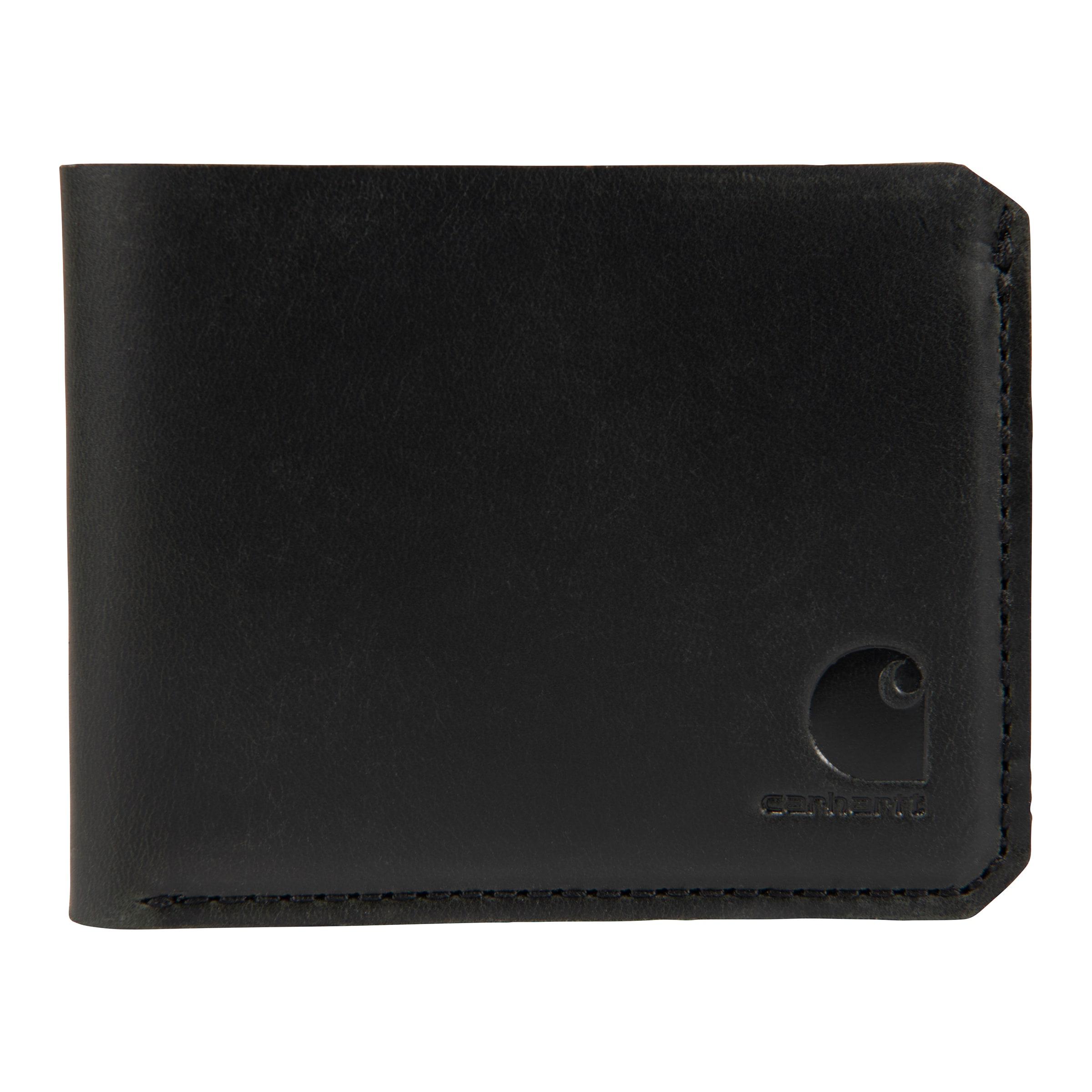 Carhartt B000049100199 3.5" X 0.5" X 4.5" Black Leather Softshell Wallet