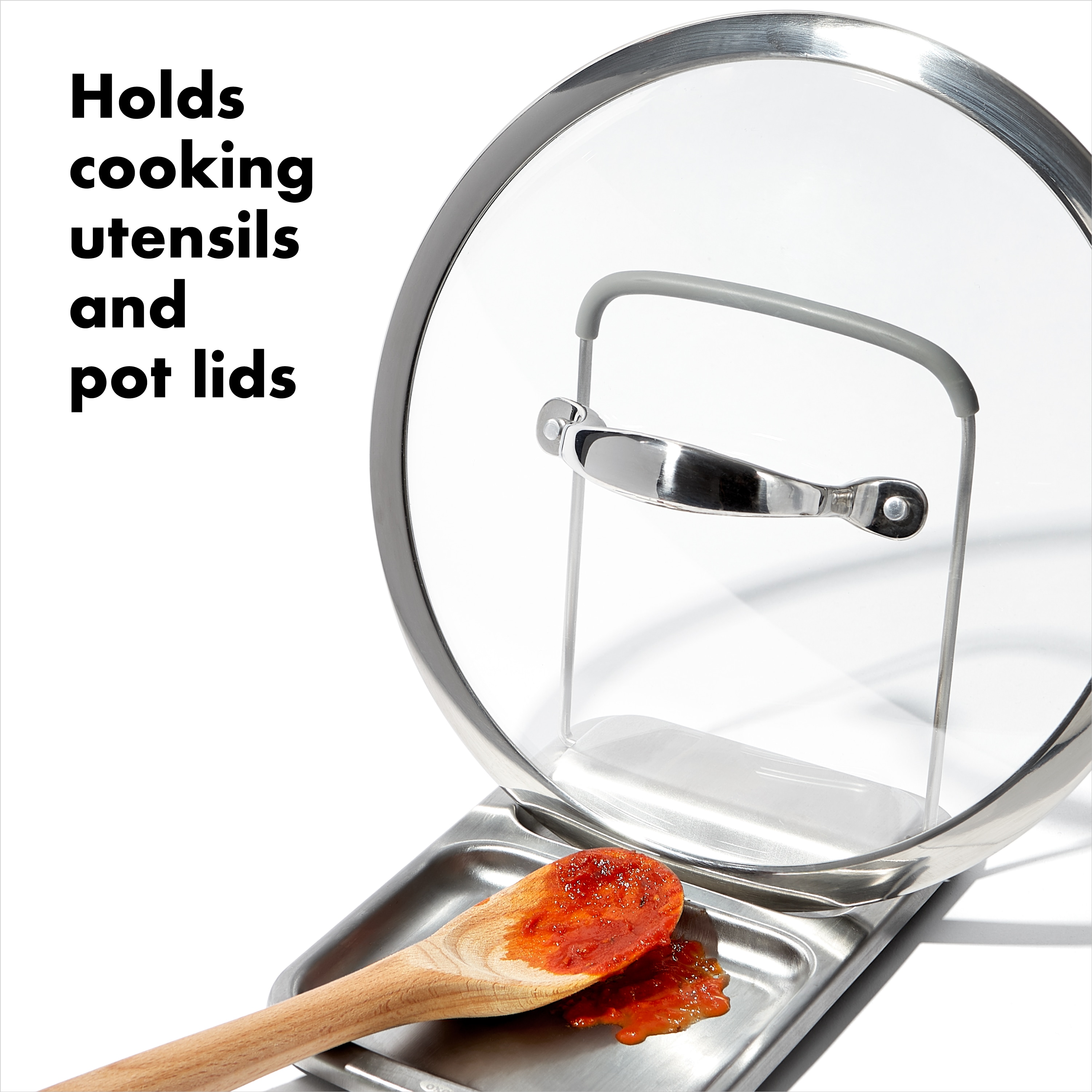 OXO Good Grips Stainless Steel Spoon Rest, 1 ct - Kroger