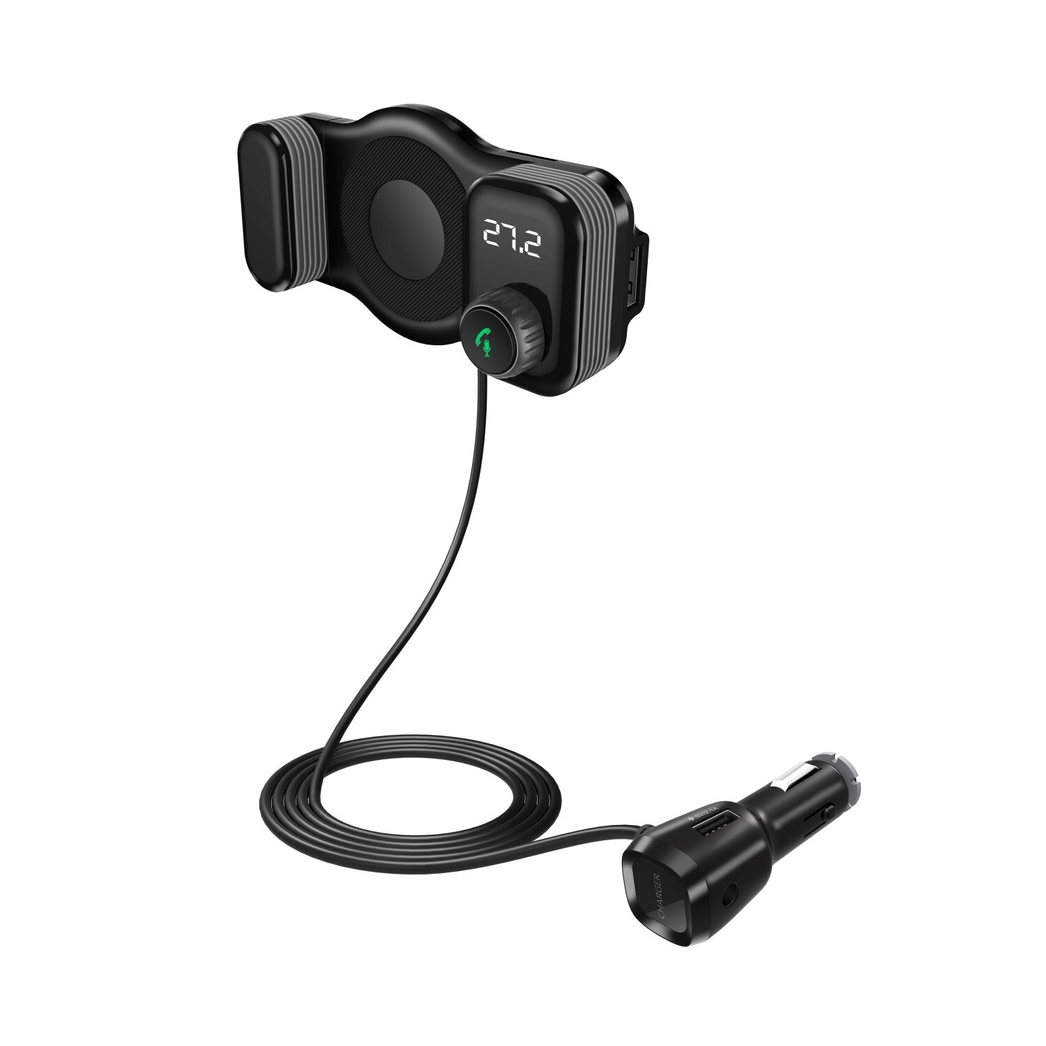 miLink Black Adjustable Car Mount for Universal Cell Phones in the Cell  Phone Car Mounts department at
