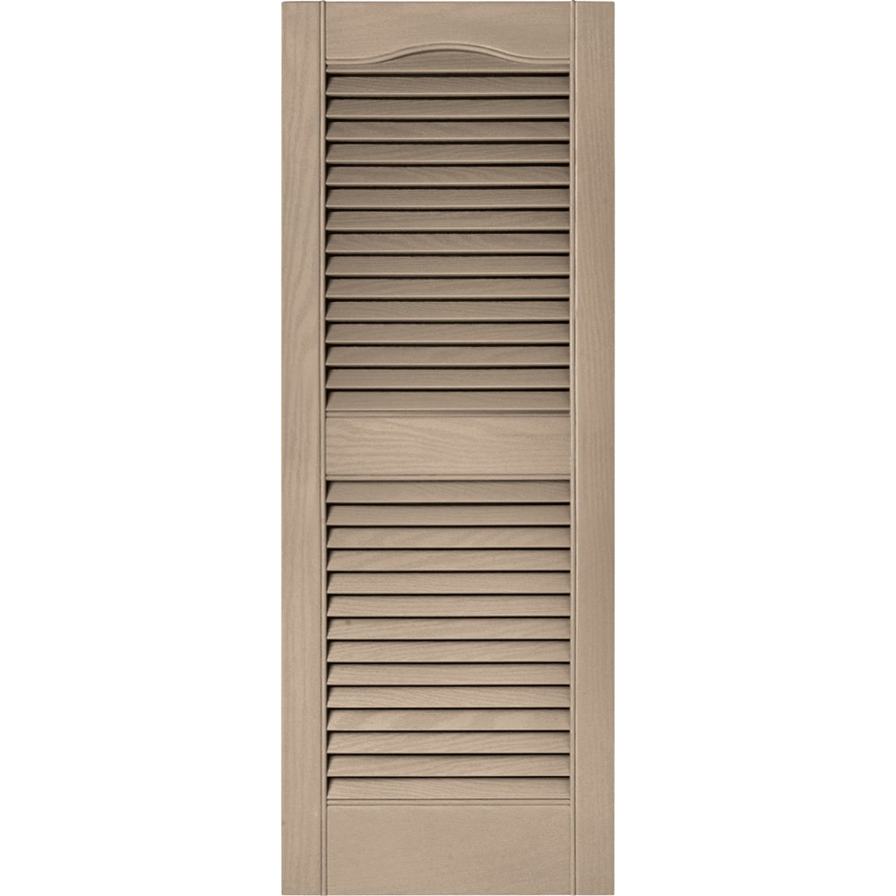Vantage V1711439023 14.563-in W x 38.875-in H Wicker Exterior Shutters