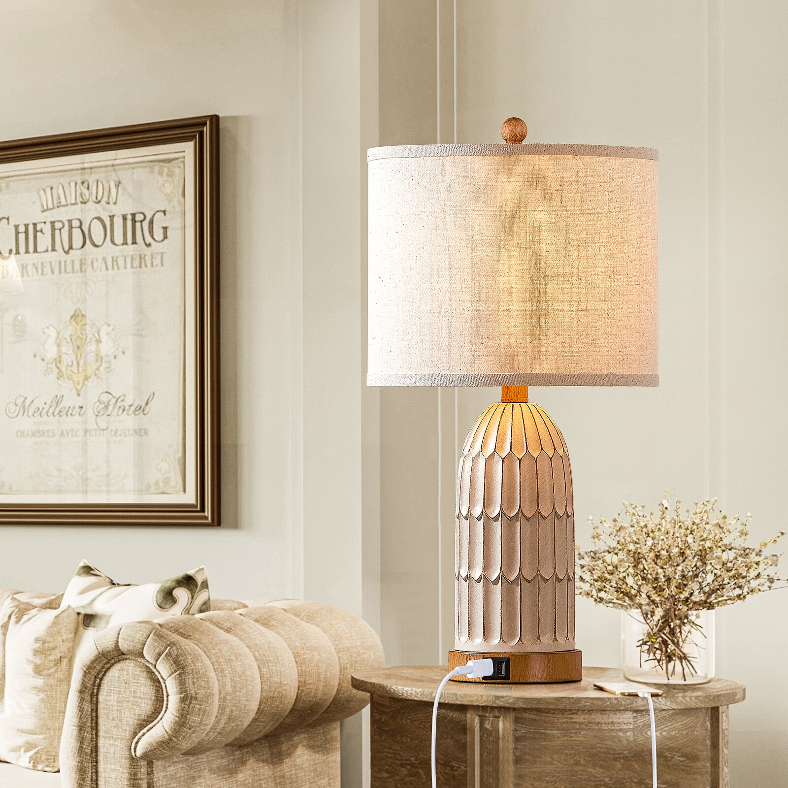 UrFurnishings TD-156 Table-Lamps - View #5