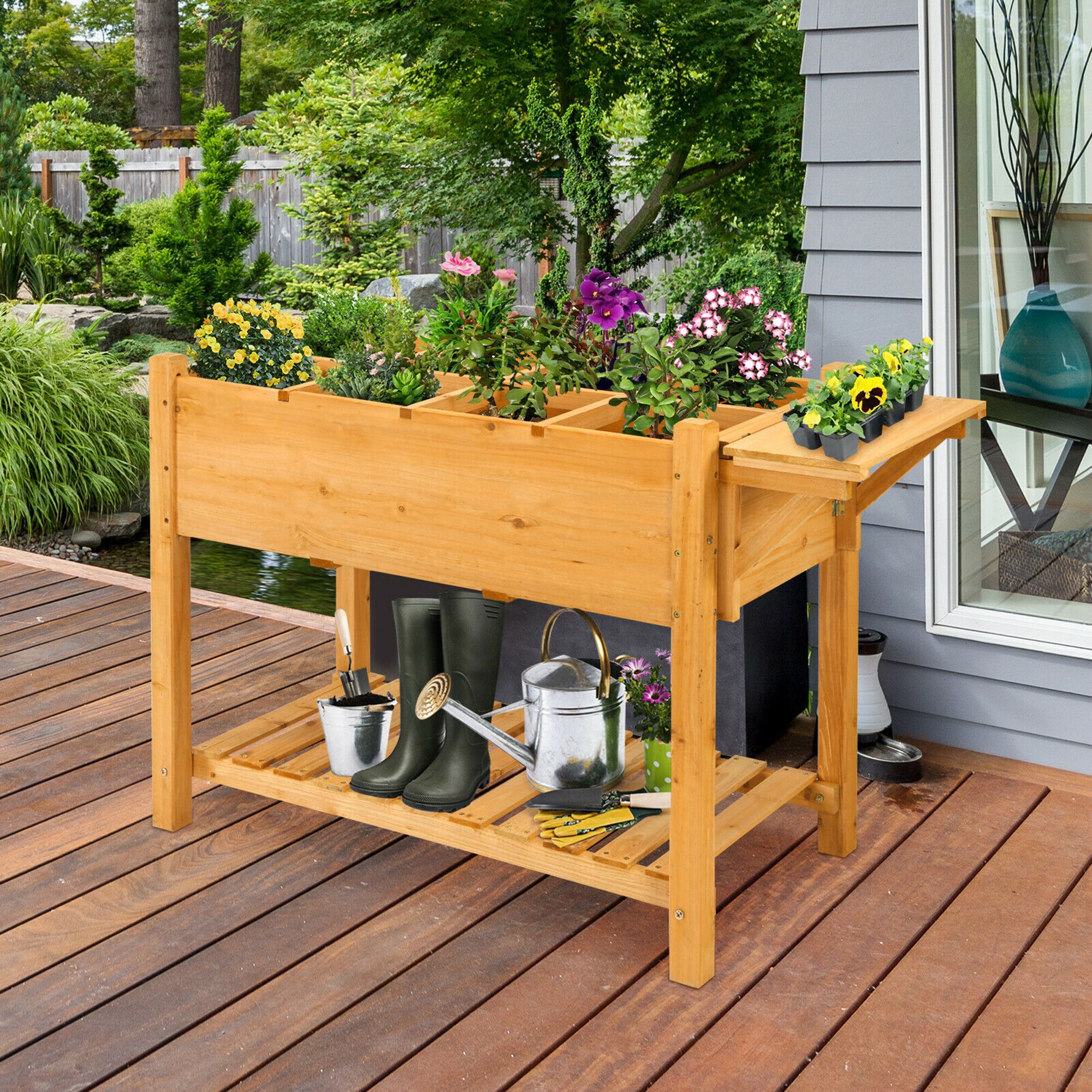 Costway LWS00539 Raised-Planter-Boxes - View #8
