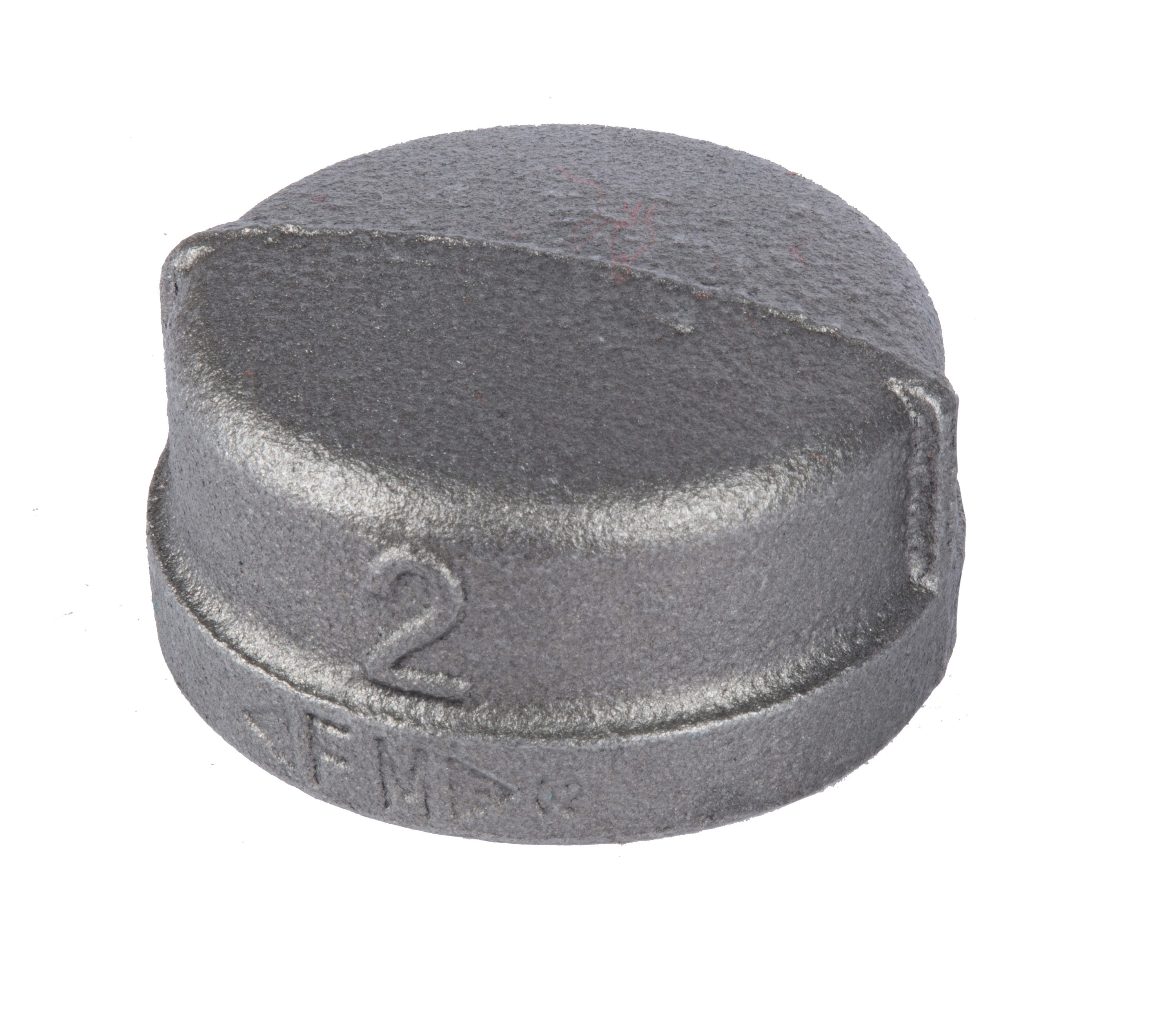 RELIABILT 155754 2-in Black Iron Cap