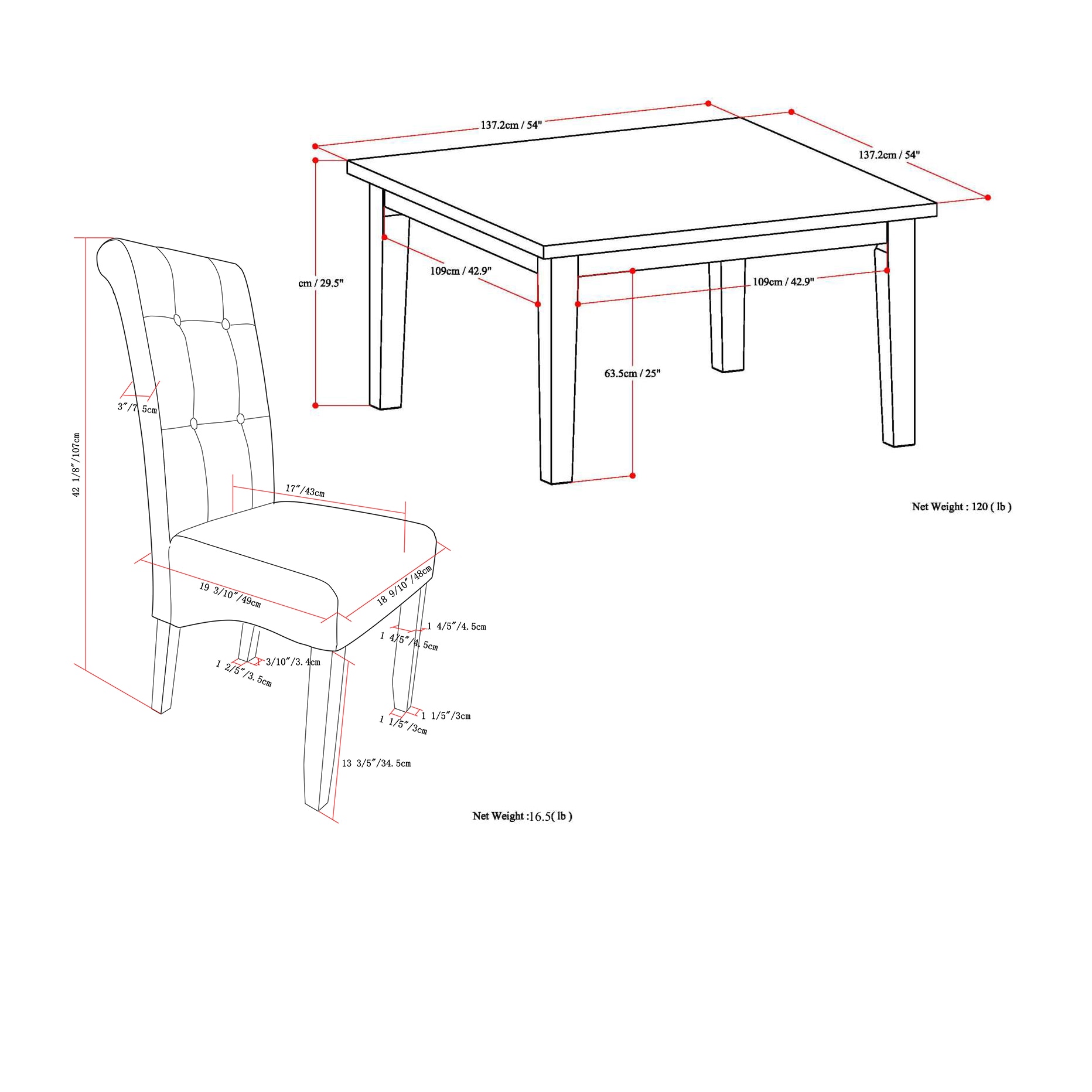 Simpli Home AXCDS9-COS-BR Dining-Sets - View #6
