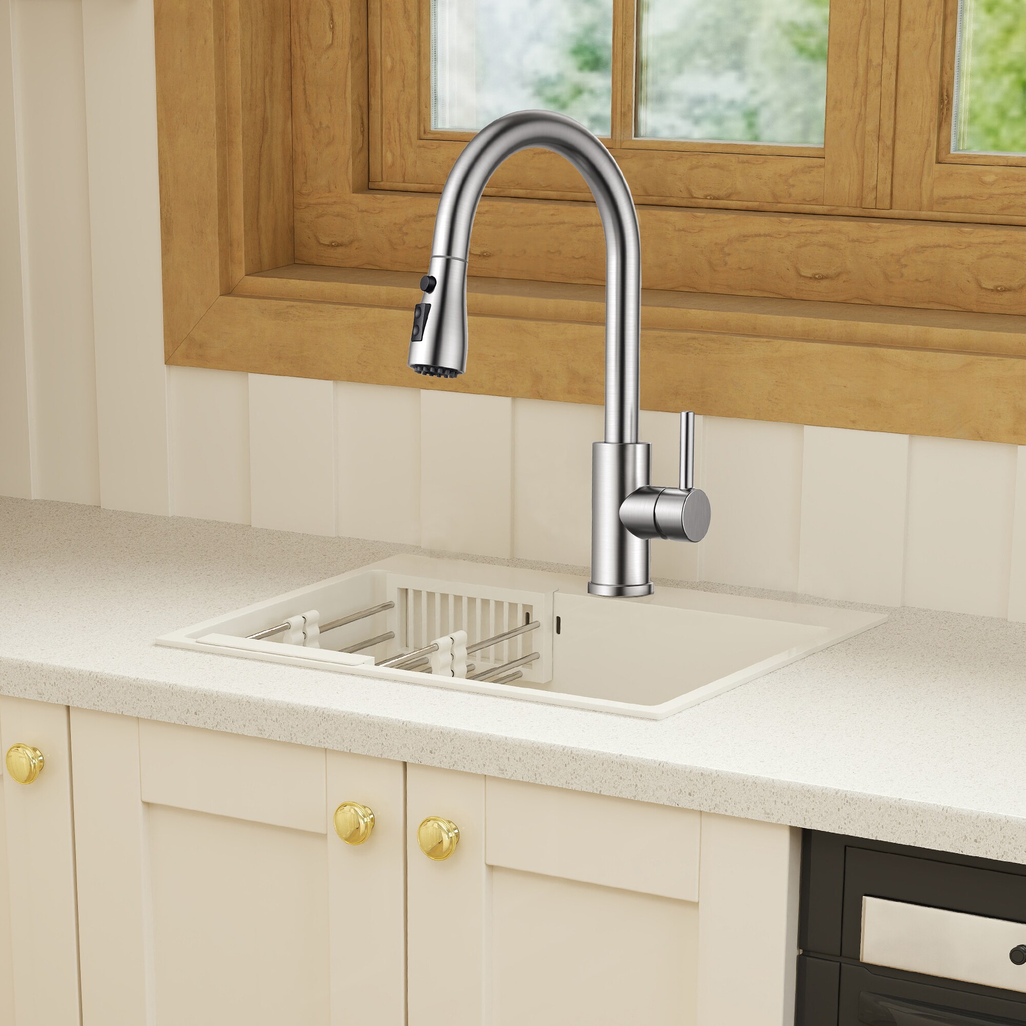 FORIOUS LL003C Kitchen-Faucets - View #6