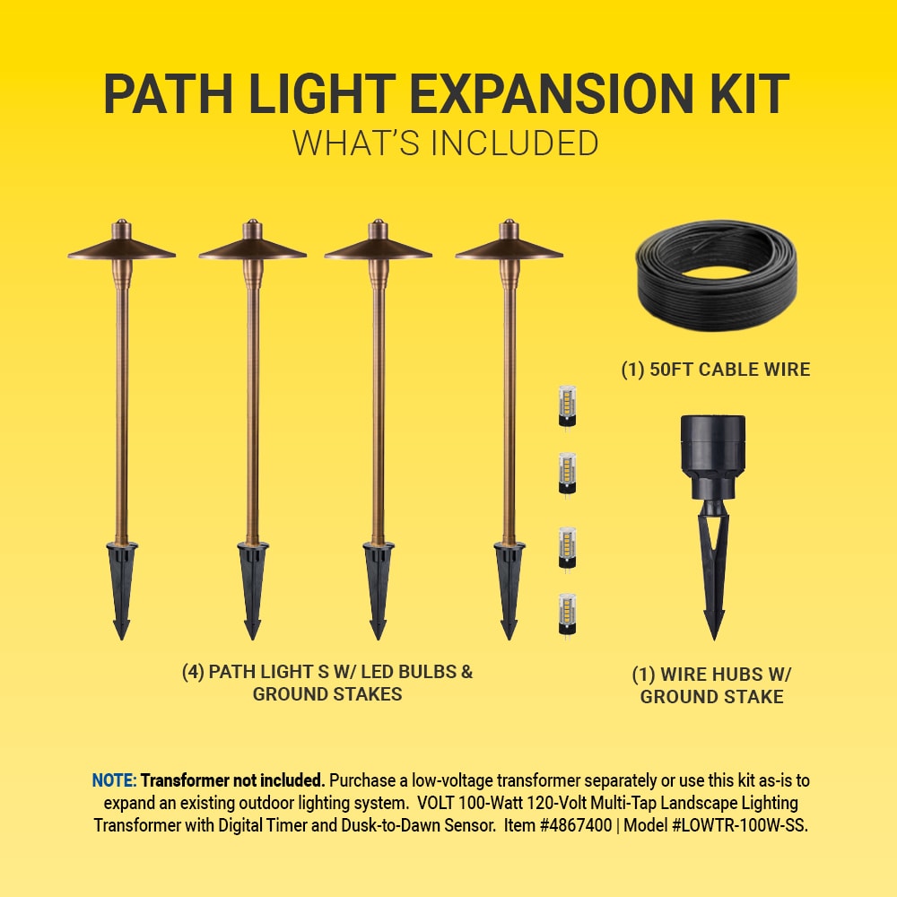 VOLT LOWKIT-EXP-104 Path-Lights - View #4