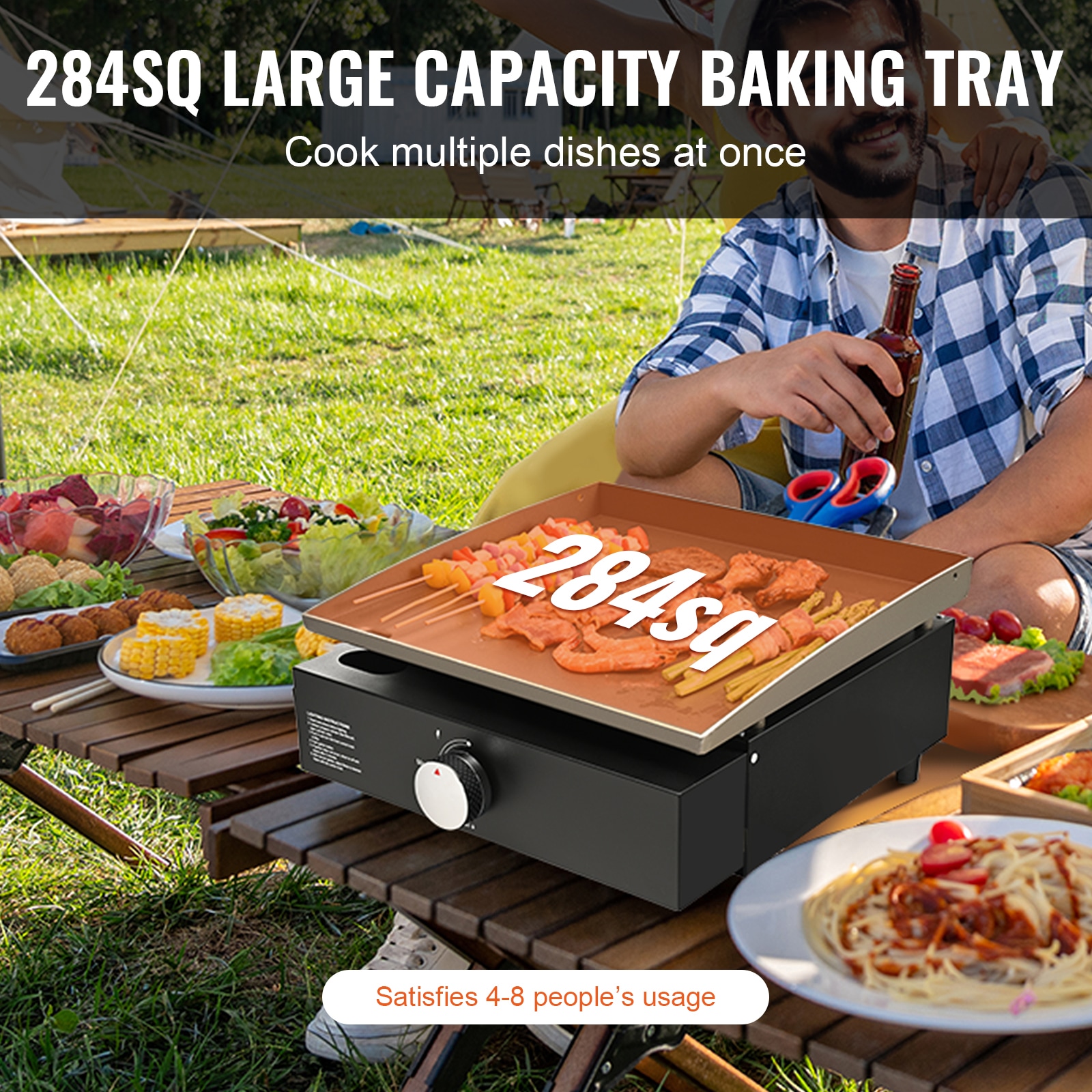 VEVOR ZMXRQBL16YC2OYKADV0 Gas-Grill - View #10