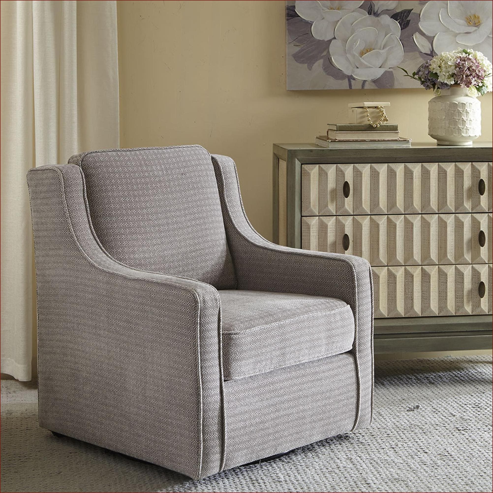 Watnature Harris Swivel Accent Chair Upholstered Rotating Chair Seating for Adults for Living Room Bedroom Small Spaces | W7V2ERYSDJ8C